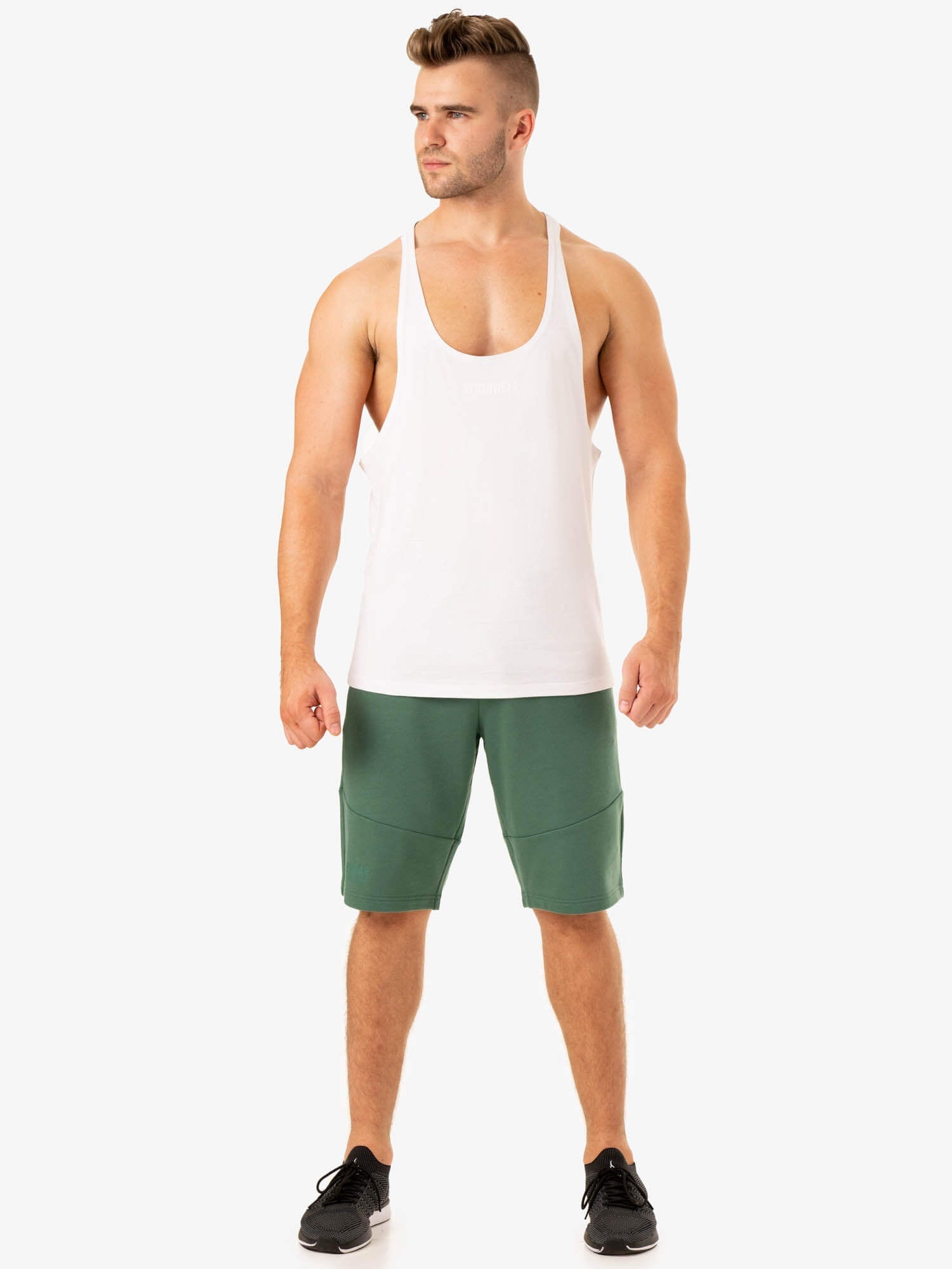 Limitless Stringer T-Back - White 5 Limitless Stringer T-Back - White