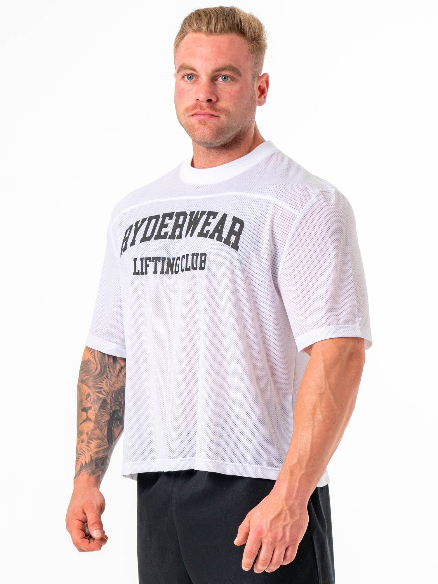 Mesh Flex T-Shirt - White 2 Mesh Flex T-Shirt - White