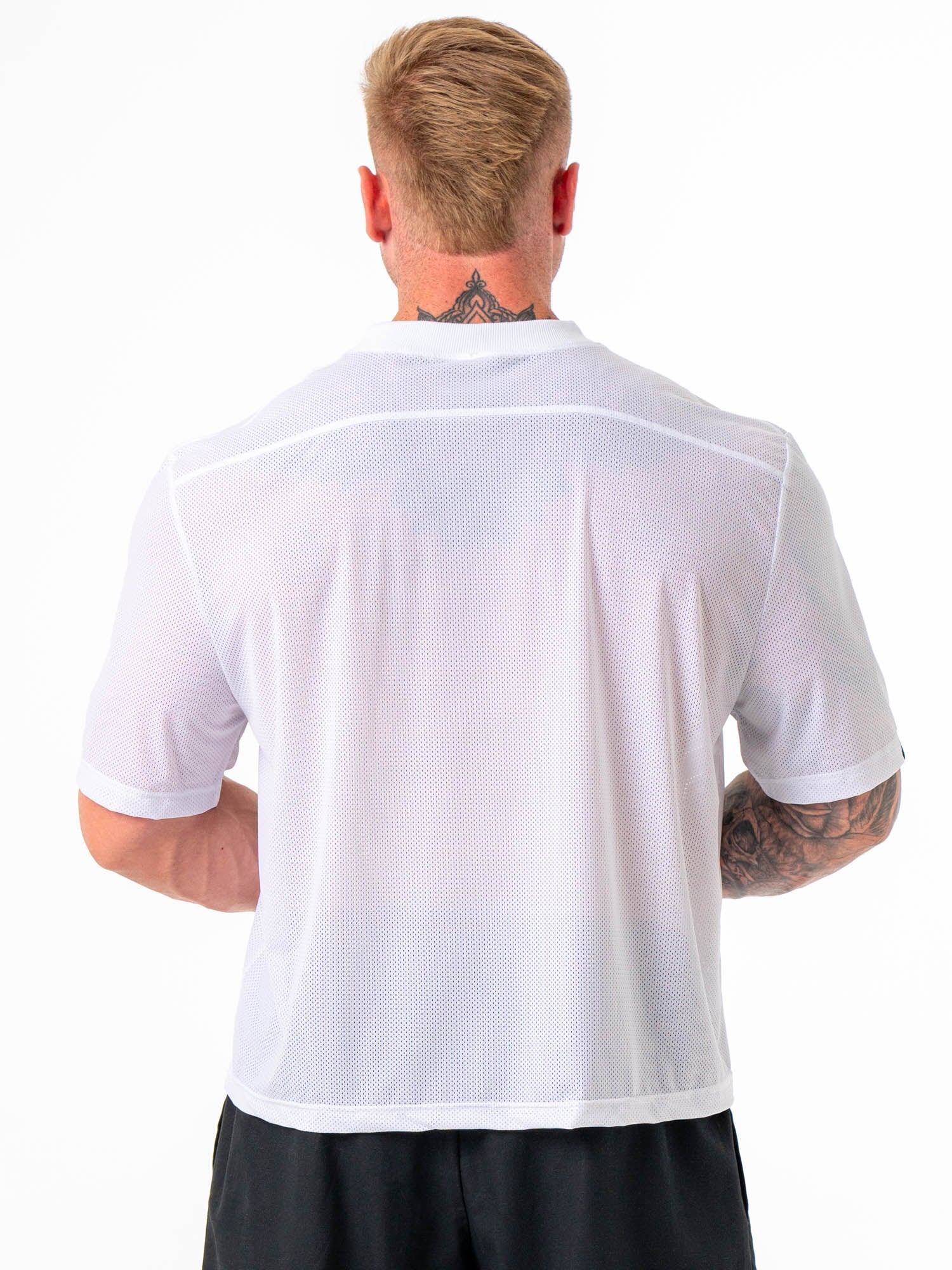 Mesh Flex T-Shirt - White 3 Mesh Flex T-Shirt - White