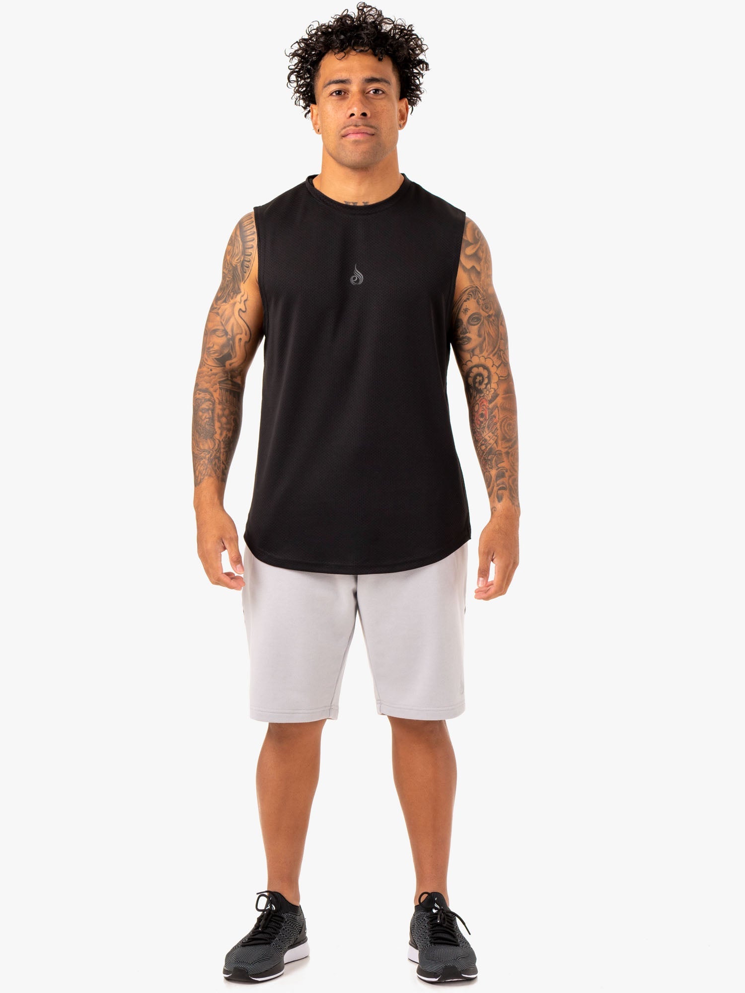 Mesh Training Shorts - Snow Grey 4 Mesh Training Shorts - Snow Grey