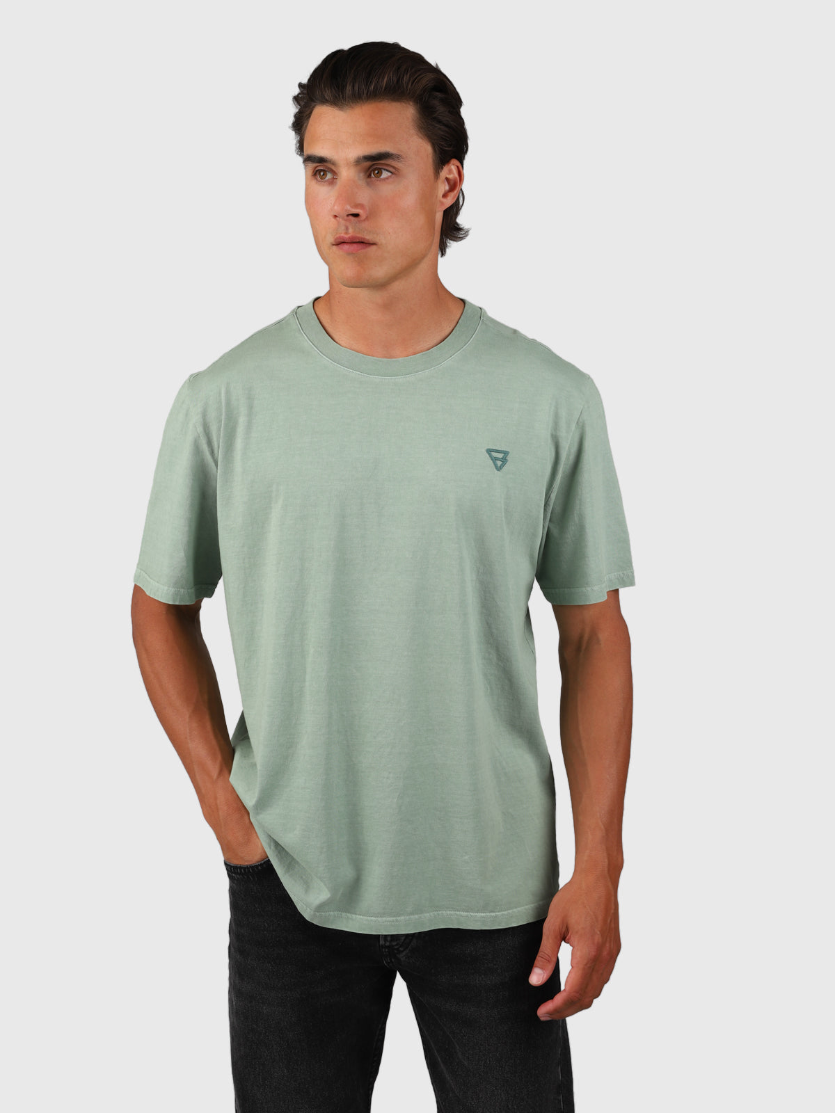 Grassroots Men T-Shirt | Bottle Green