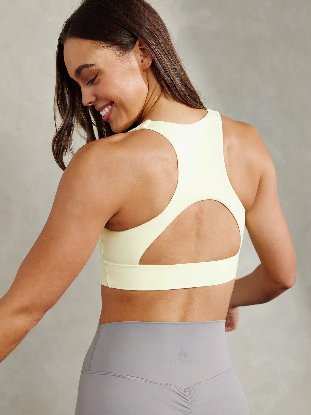 NKD Embody Sports Bra - Lemon 2 NKD Embody Sports Bra - Lemon
