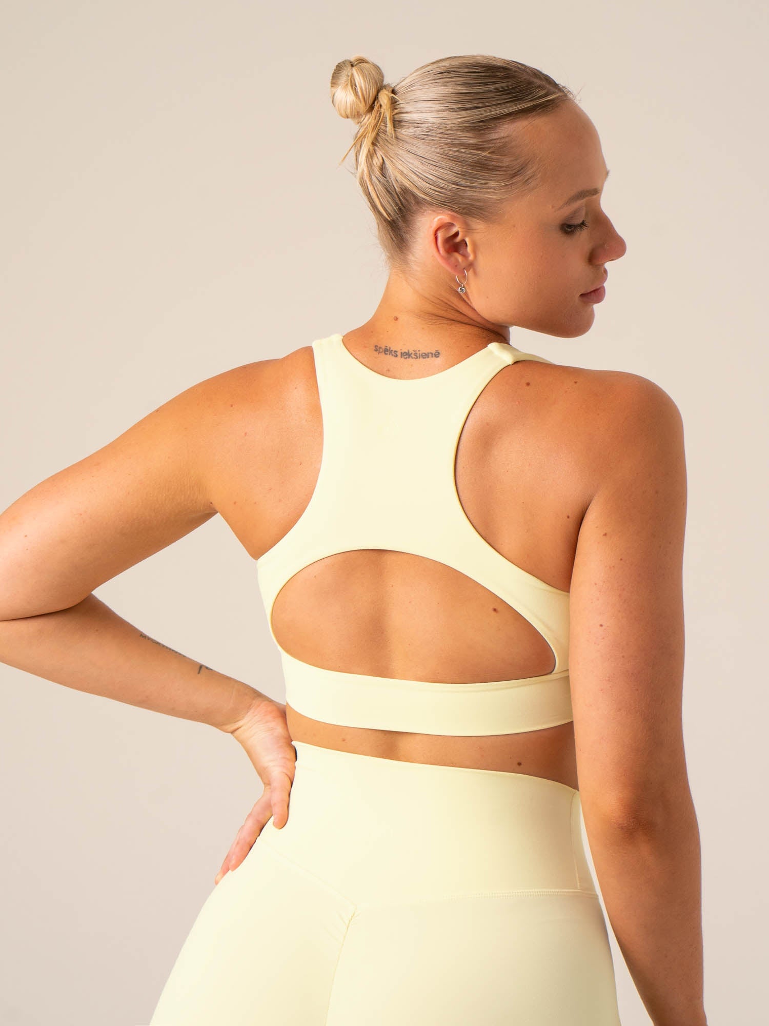 NKD Embody Sports Bra - Lemon 4 NKD Embody Sports Bra - Lemon