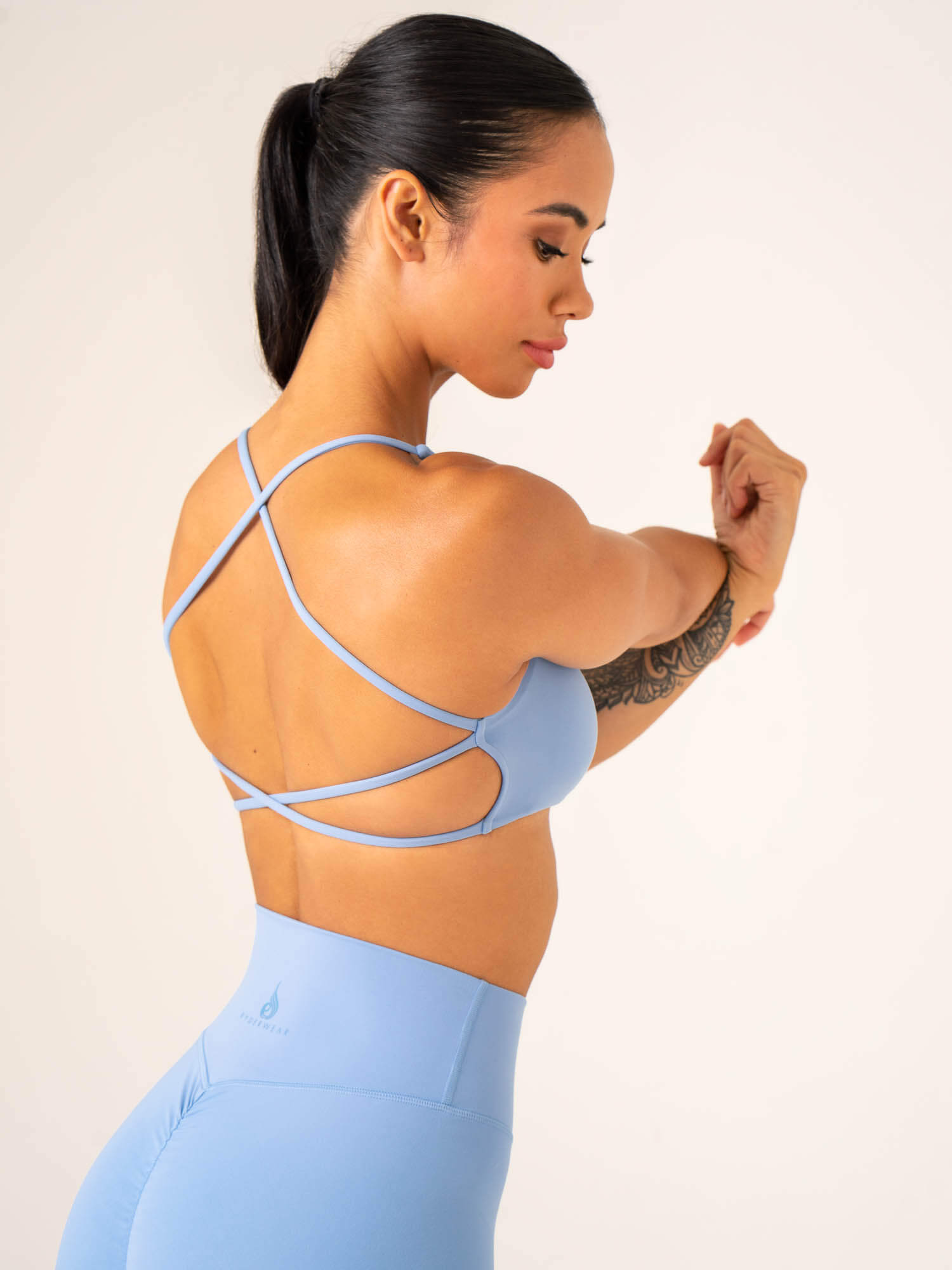 NKD Embody Sports Crop - Blue 3 NKD Embody Sports Crop - Blue