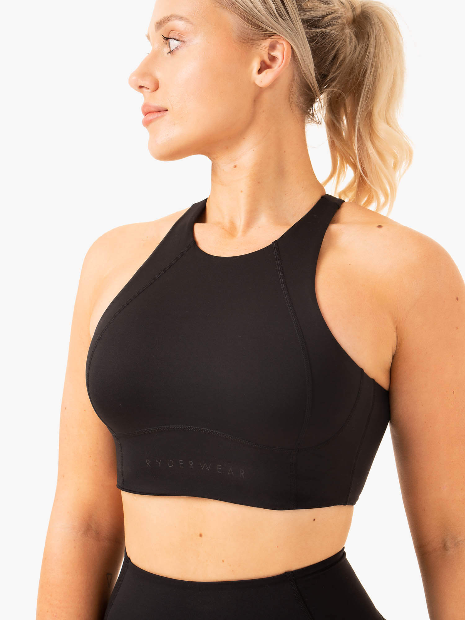 NKD Frame Long Line Sports Bra - Black 5 NKD Frame Long Line Sports Bra - Black