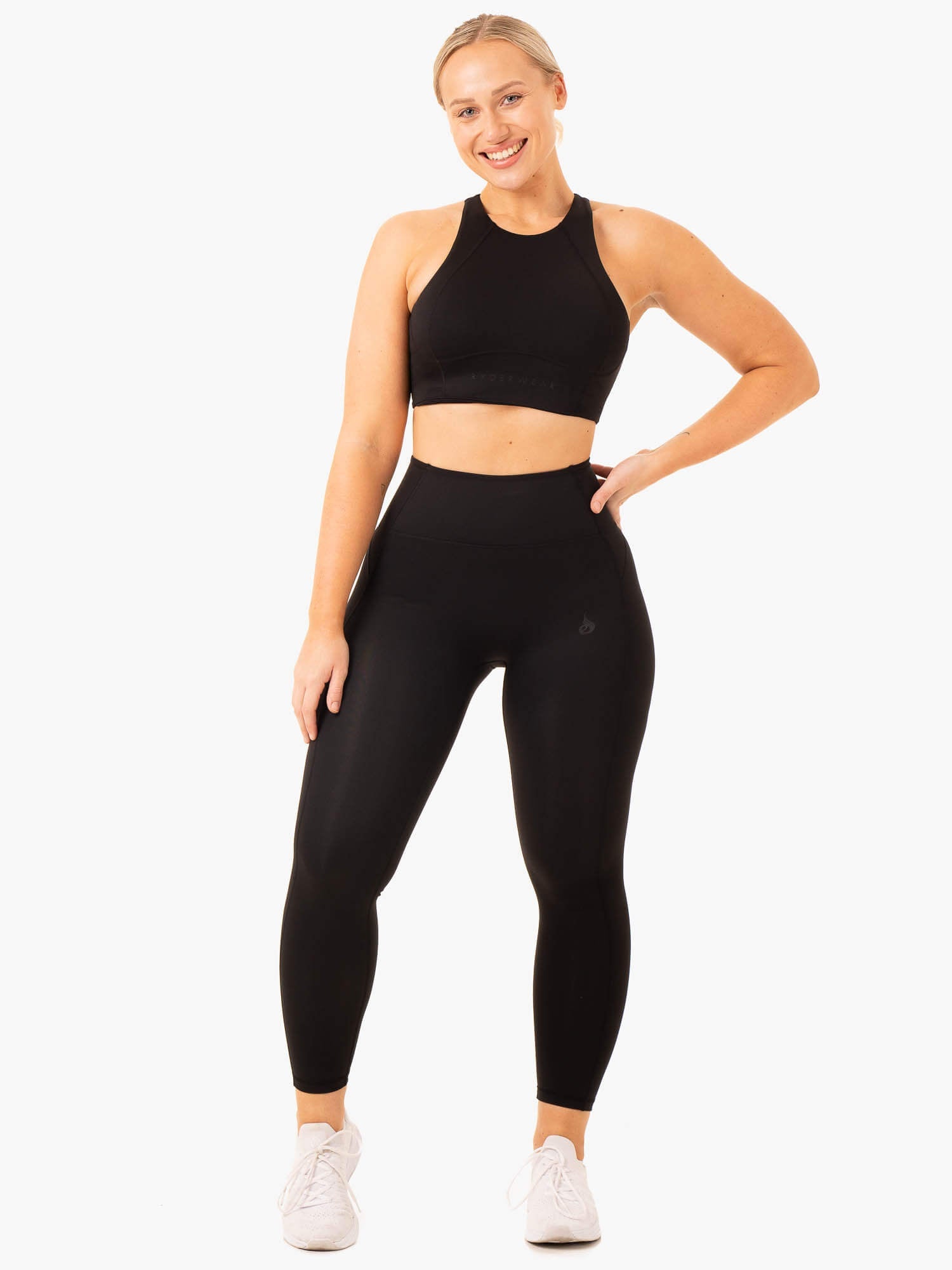 NKD Frame Long Line Sports Bra - Black 6 NKD Frame Long Line Sports Bra - Black