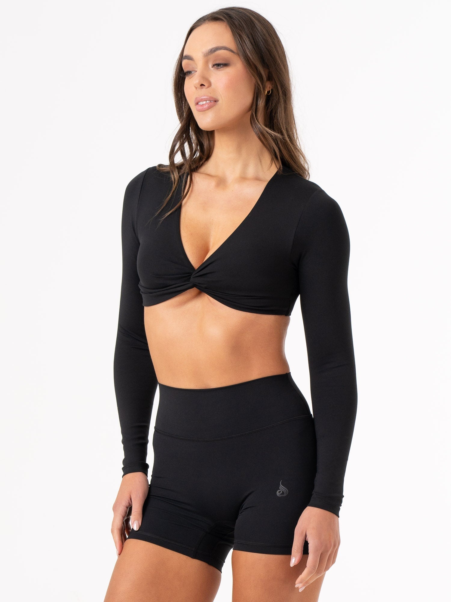 NKD Knot Long Sleeve Top - Black 2 NKD Knot Long Sleeve Top - Black