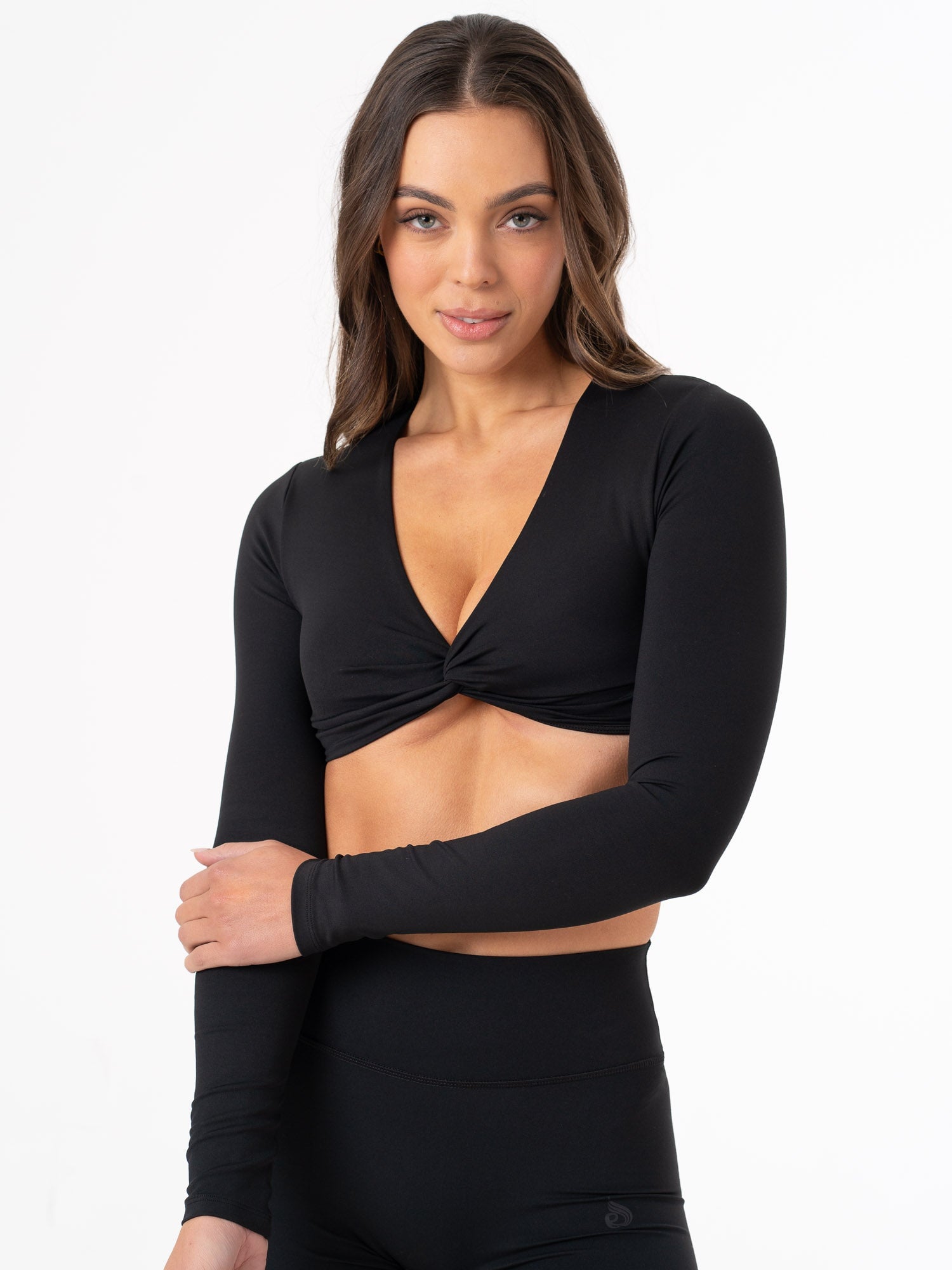 NKD Knot Long Sleeve Top - Black 4 NKD Knot Long Sleeve Top - Black