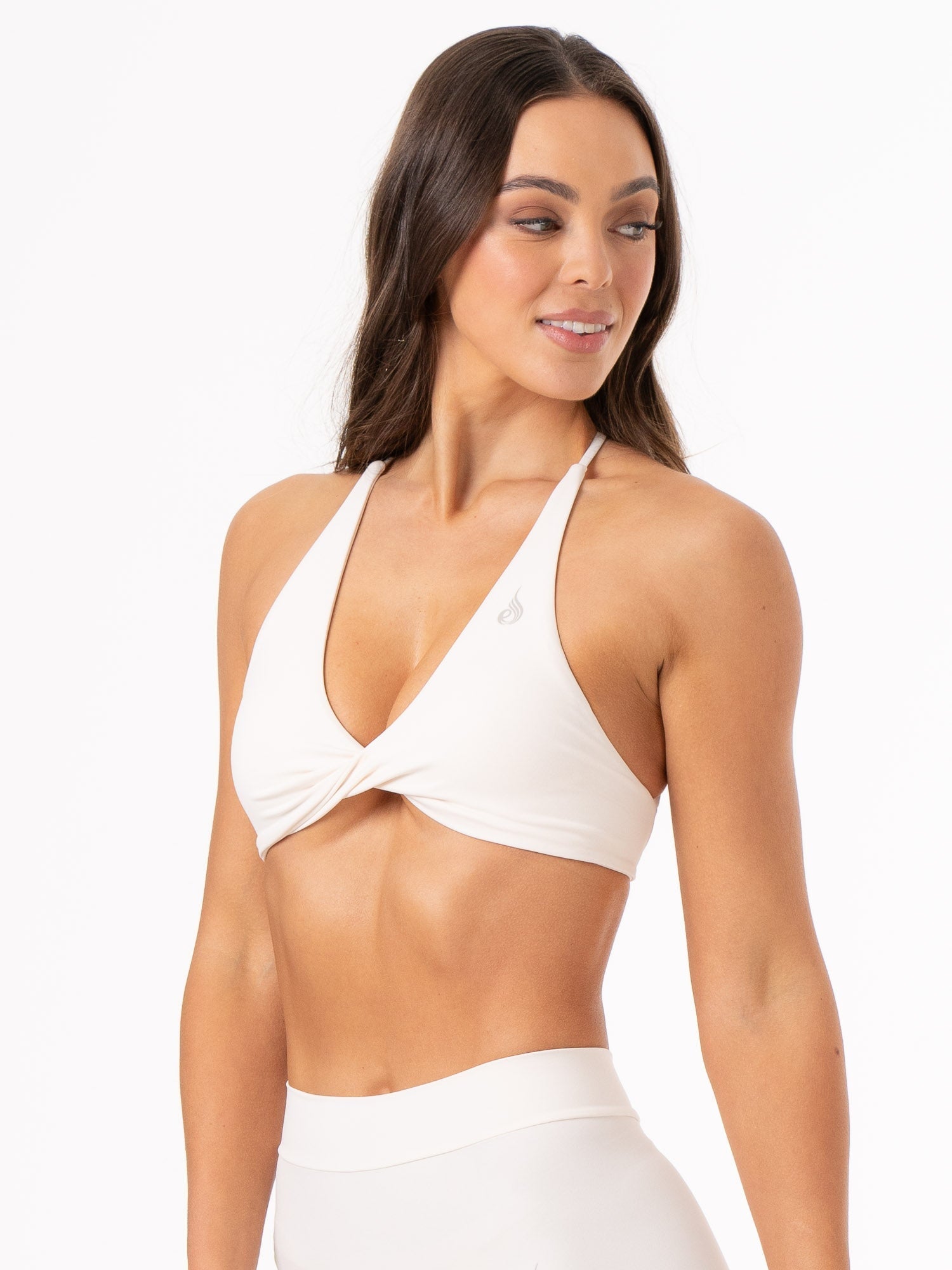 NKD Twist Sports Bra - Ivory 3 NKD Twist Sports Bra - Ivory