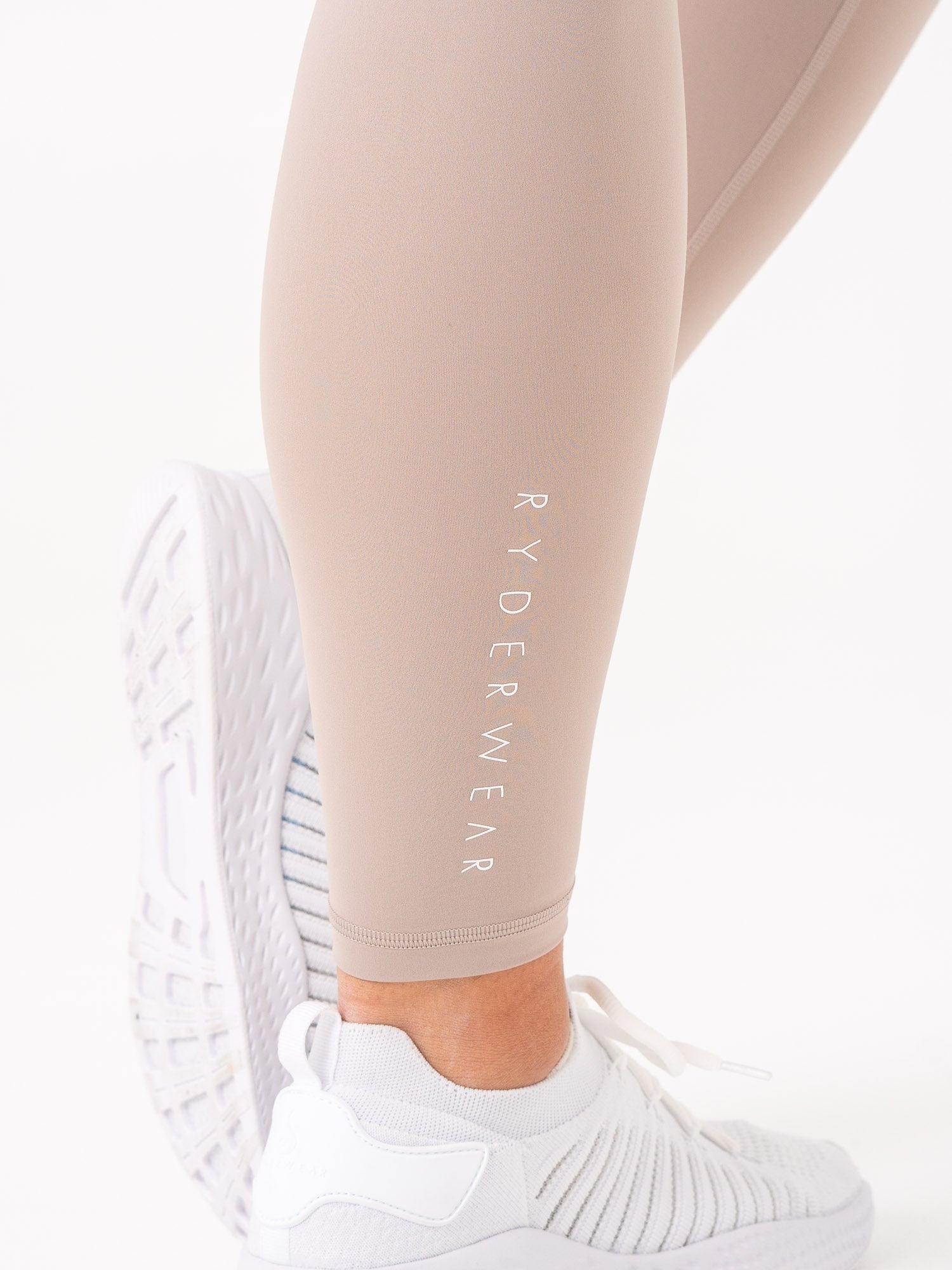NKD V Scrunch Leggings - Taupe 4 NKD V Scrunch Leggings - Taupe