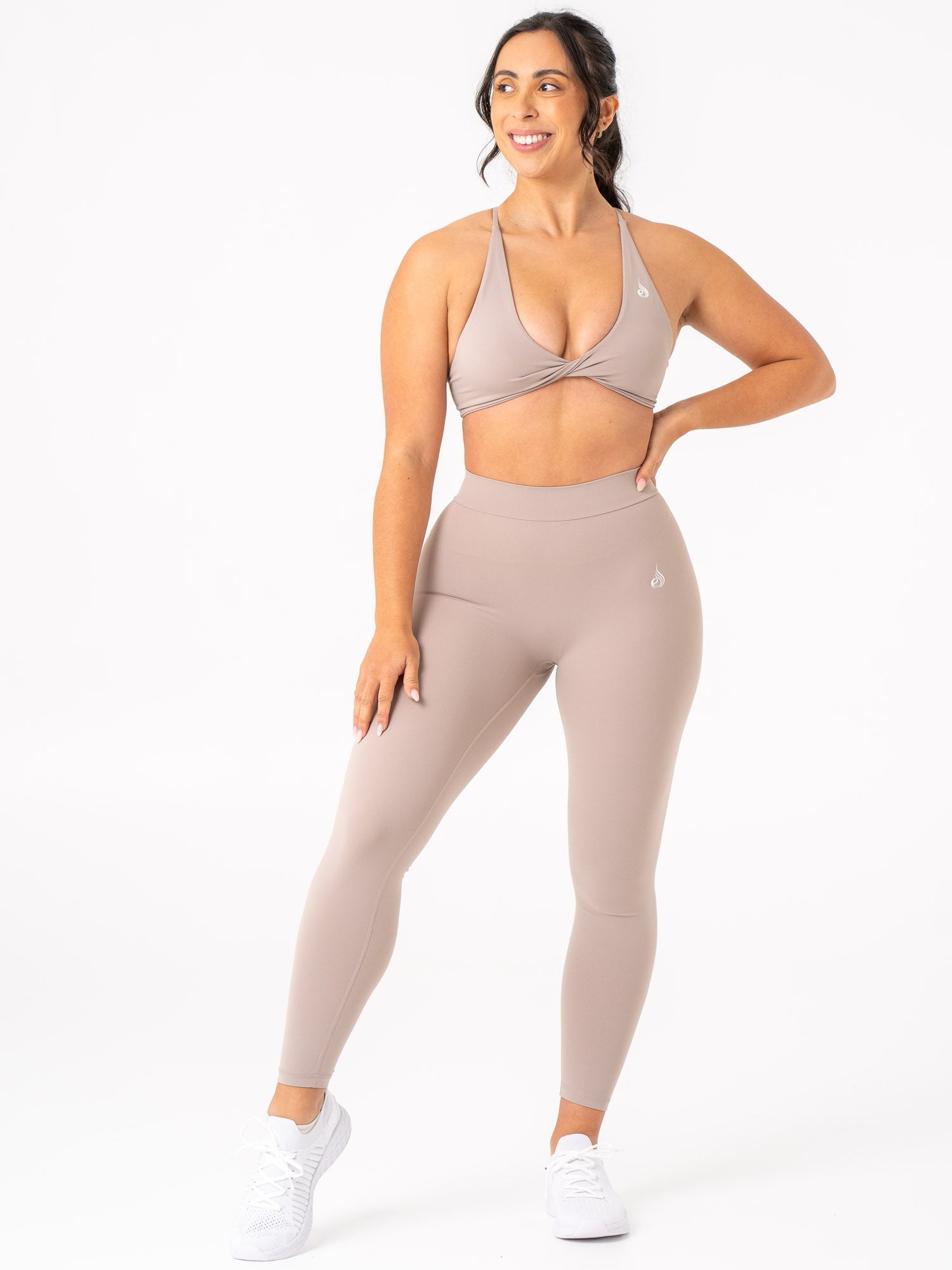 NKD V Scrunch Leggings - Taupe 6 NKD V Scrunch Leggings - Taupe