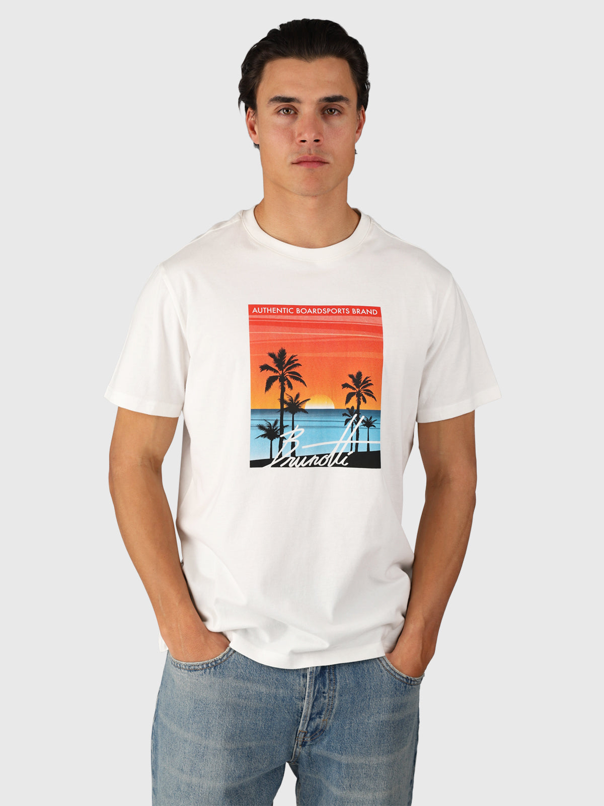 Leeway Men T-shirt | Snow 1 Leeway Men T-shirt | Snow