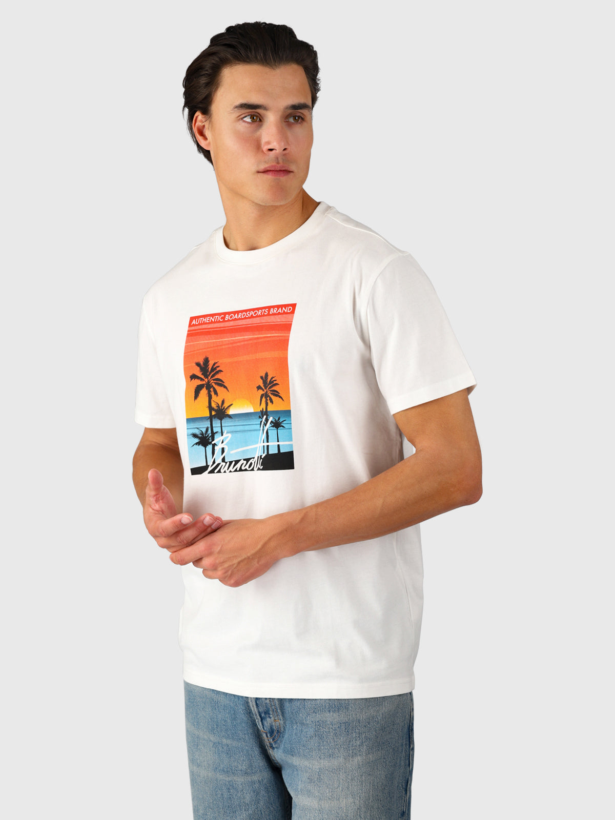 Leeway Men T-shirt | Snow 4 Leeway Men T-shirt | Snow