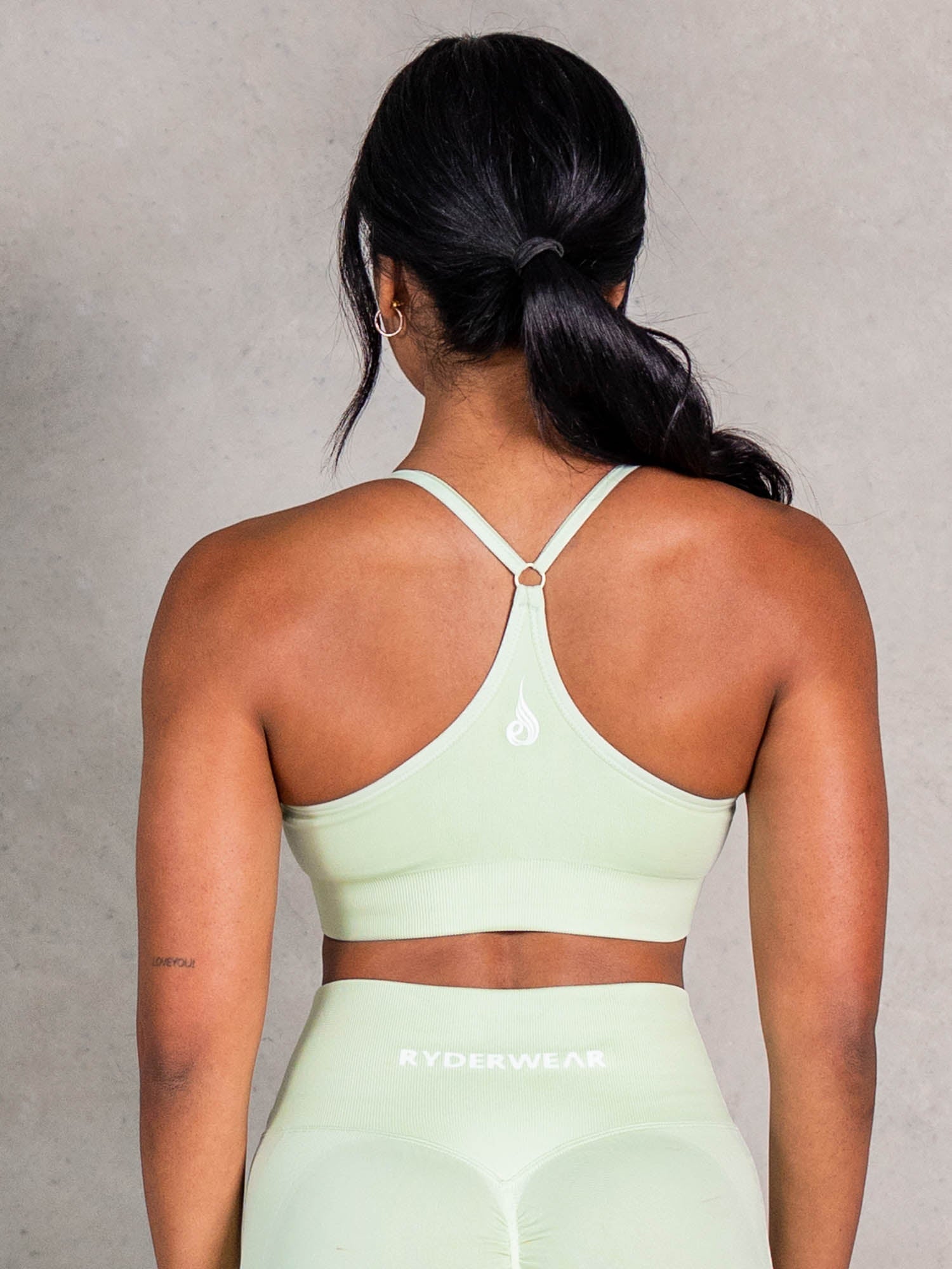 NRG Seamless Sports Bra - Matcha 2 NRG Seamless Sports Bra - Matcha