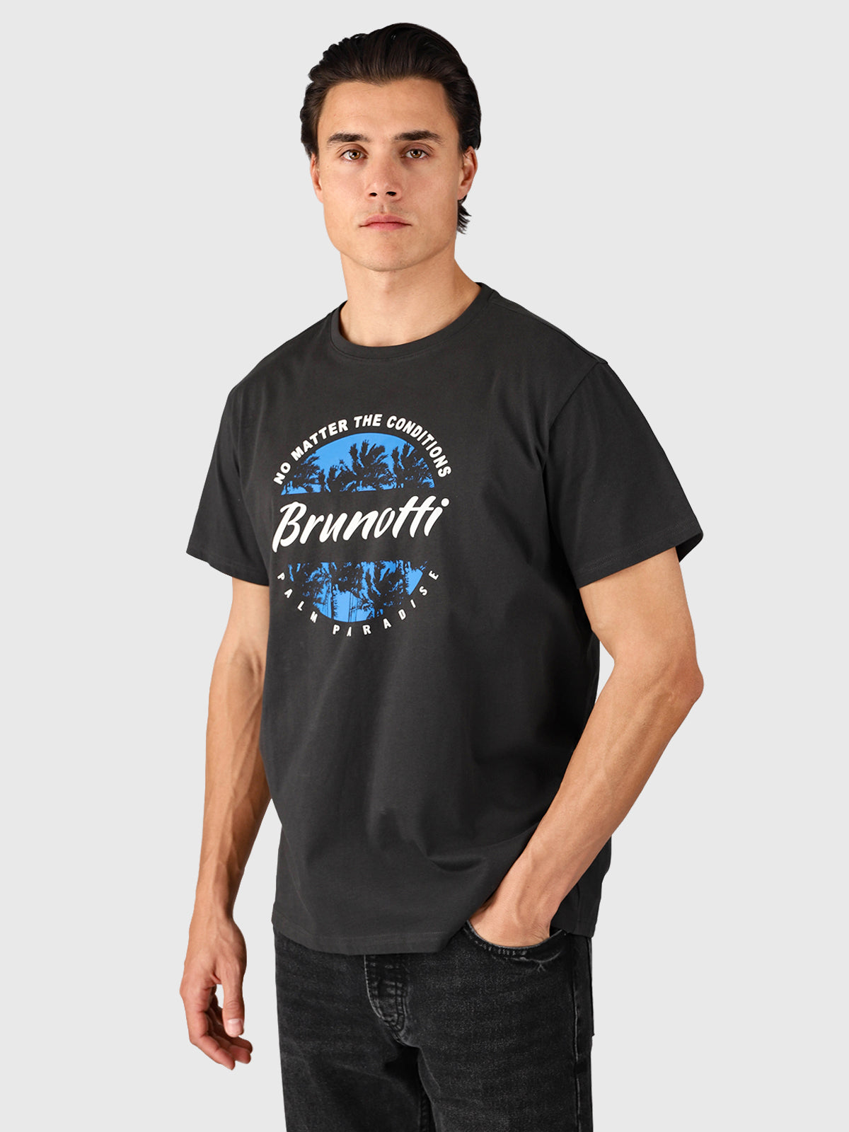Leeway Men T-shirt | Pirate Black 1 Leeway Men T-shirt | Pirate Black