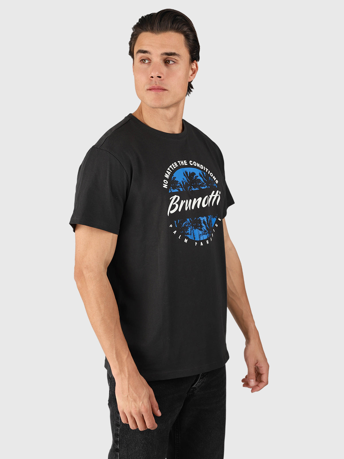 Leeway Men T-shirt | Pirate Black 3 Leeway Men T-shirt | Pirate Black