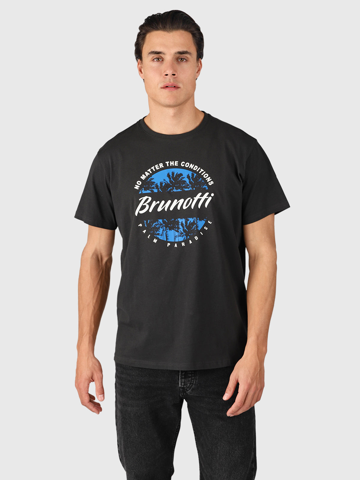 Leeway Men T-shirt | Pirate Black 4 Leeway Men T-shirt | Pirate Black