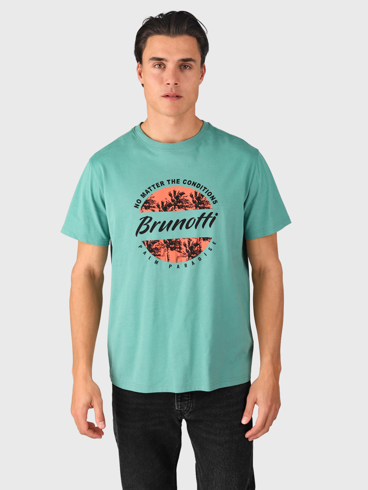 Leeway Men T-shirt | Bottle Green 1 Leeway Men T-shirt | Bottle Green