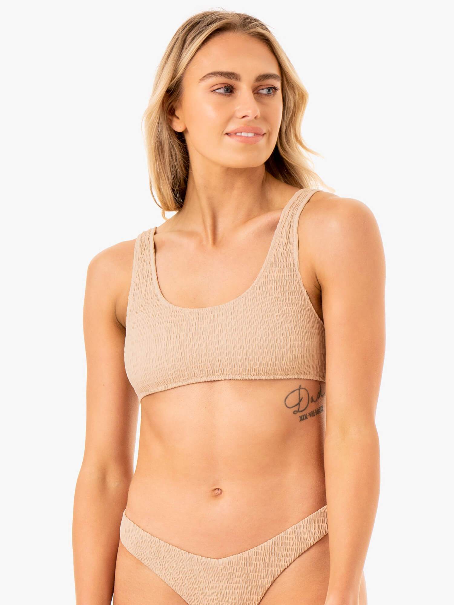 Paradise Scoop Bikini Top - Sand 1 Paradise Scoop Bikini Top - Sand