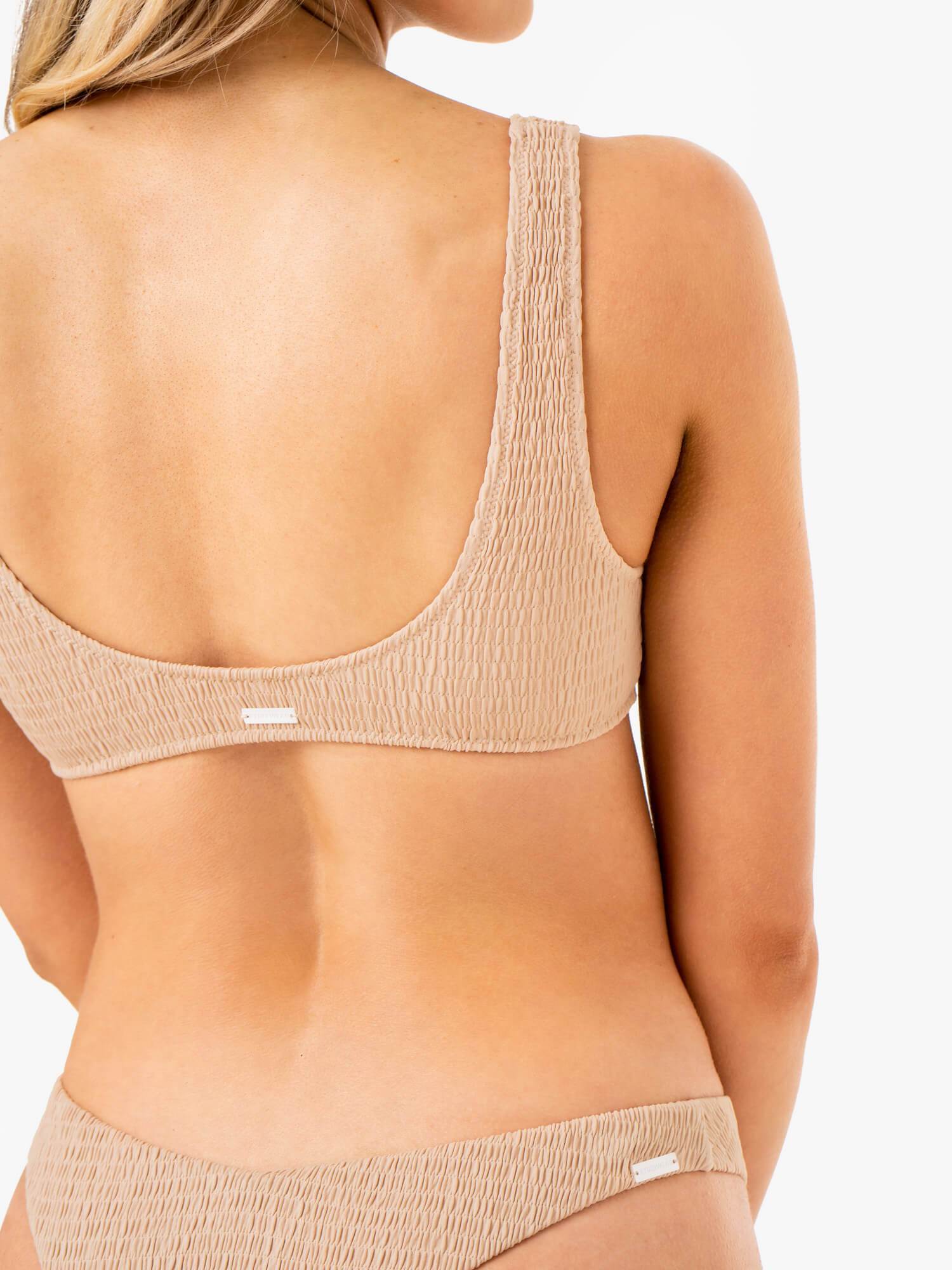 Paradise Scoop Bikini Top - Sand 5 Paradise Scoop Bikini Top - Sand