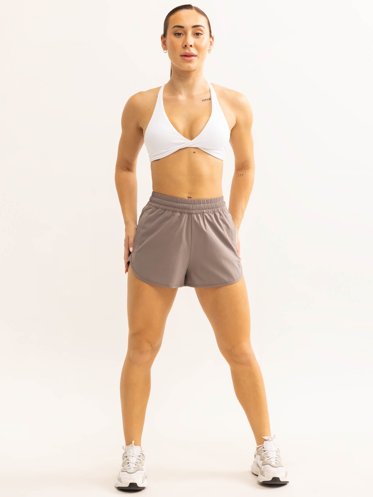 Persist Training Shorts - Taupe 6 Persist Training Shorts - Taupe