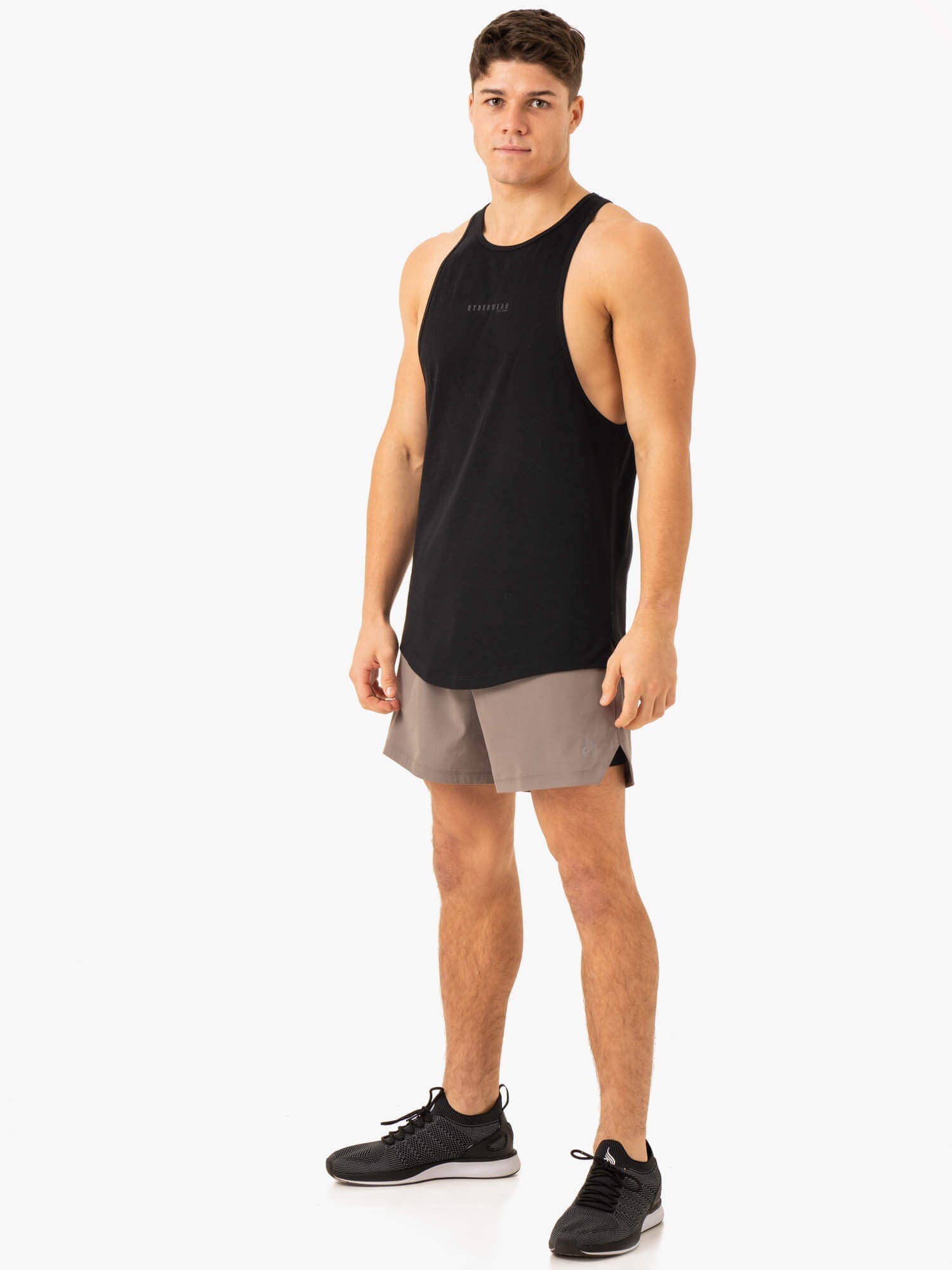 Pursuit 2 In 1 Training Shorts - Taupe 4 Pursuit 2 In 1 Training Shorts - Taupe
