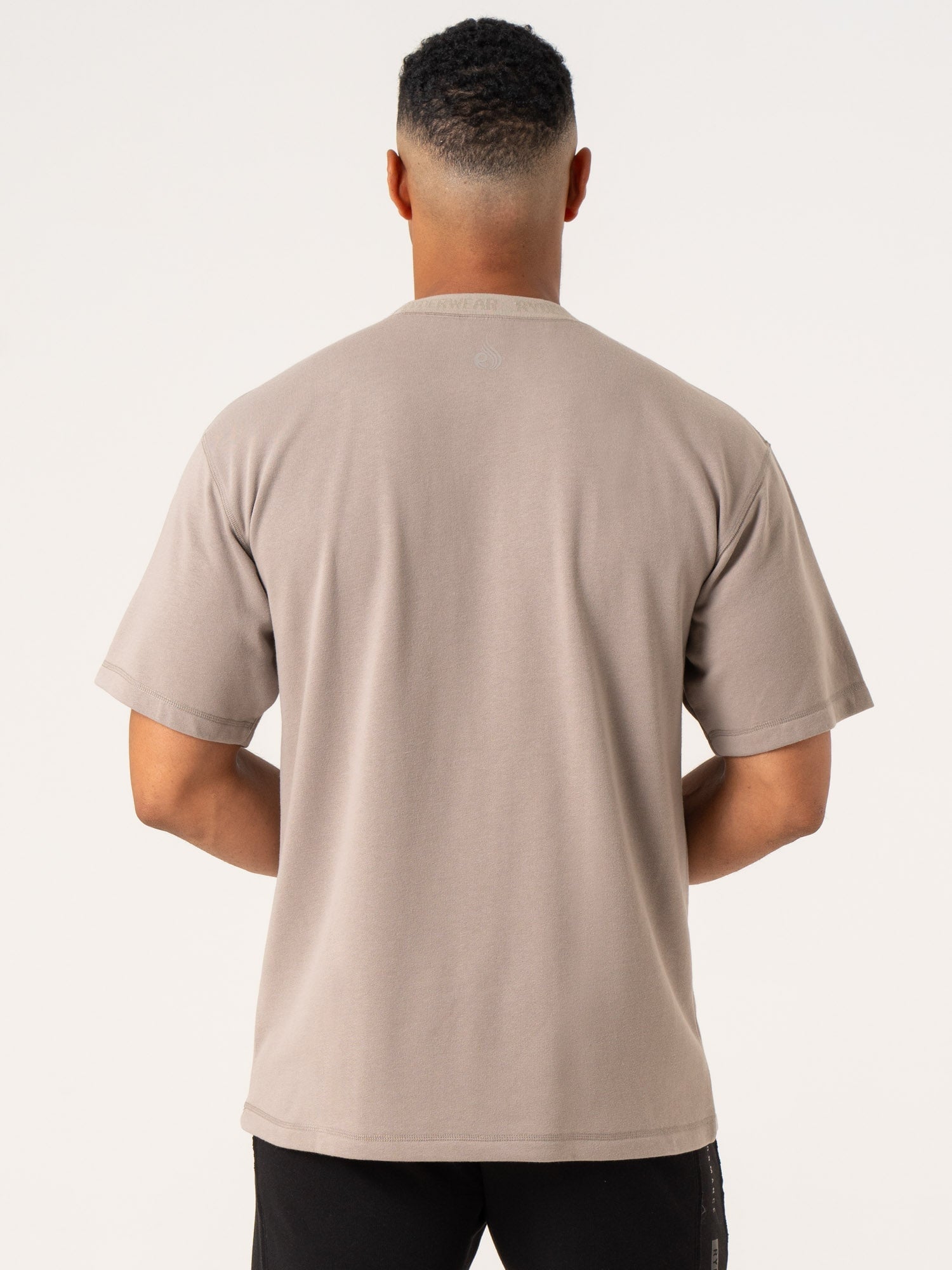 Pursuit Fleece T-Shirt - Taupe 2 Pursuit Fleece T-Shirt - Taupe