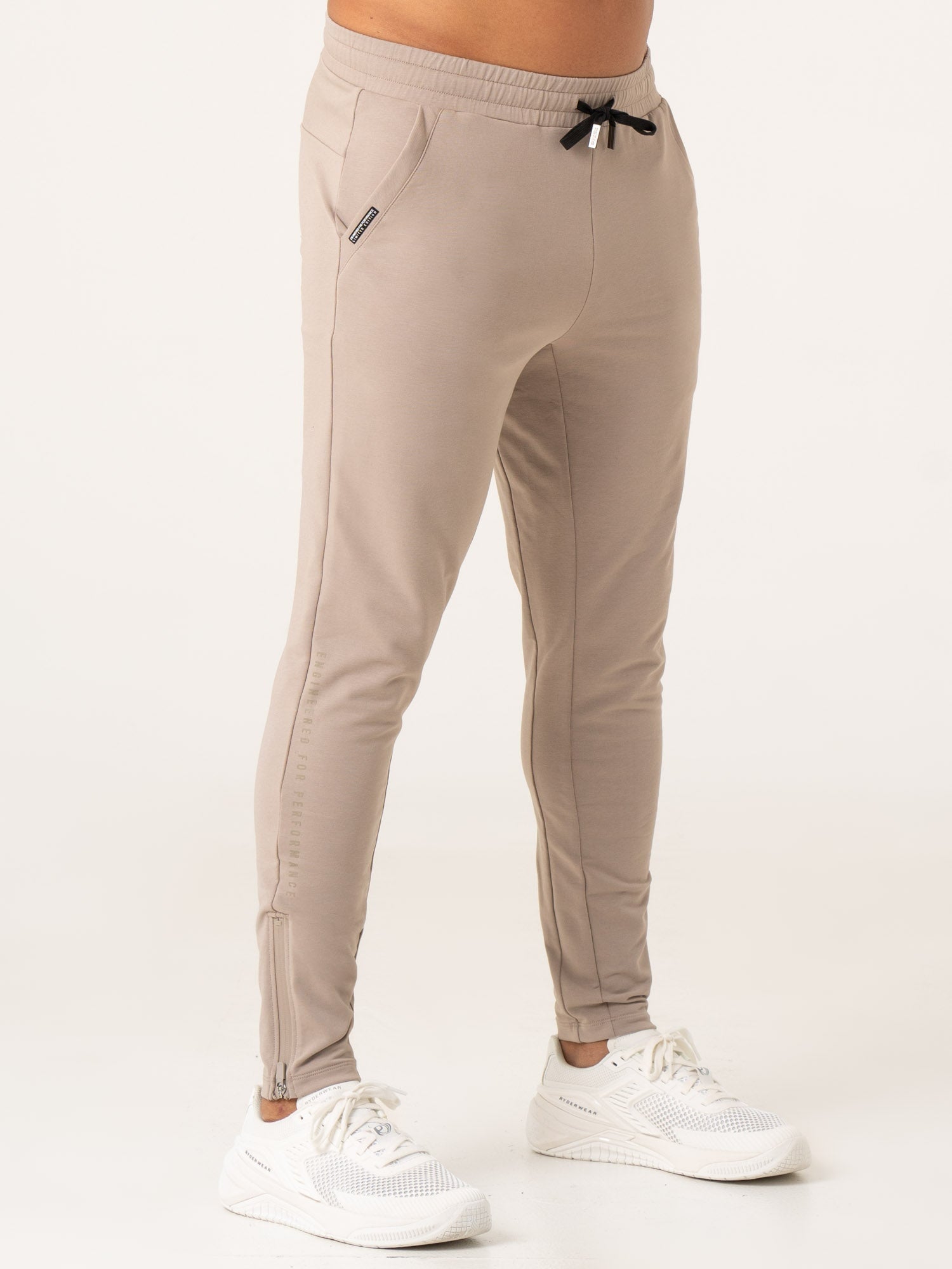 Pursuit Gym Track Pants - Taupe 2 Pursuit Gym Track Pants - Taupe