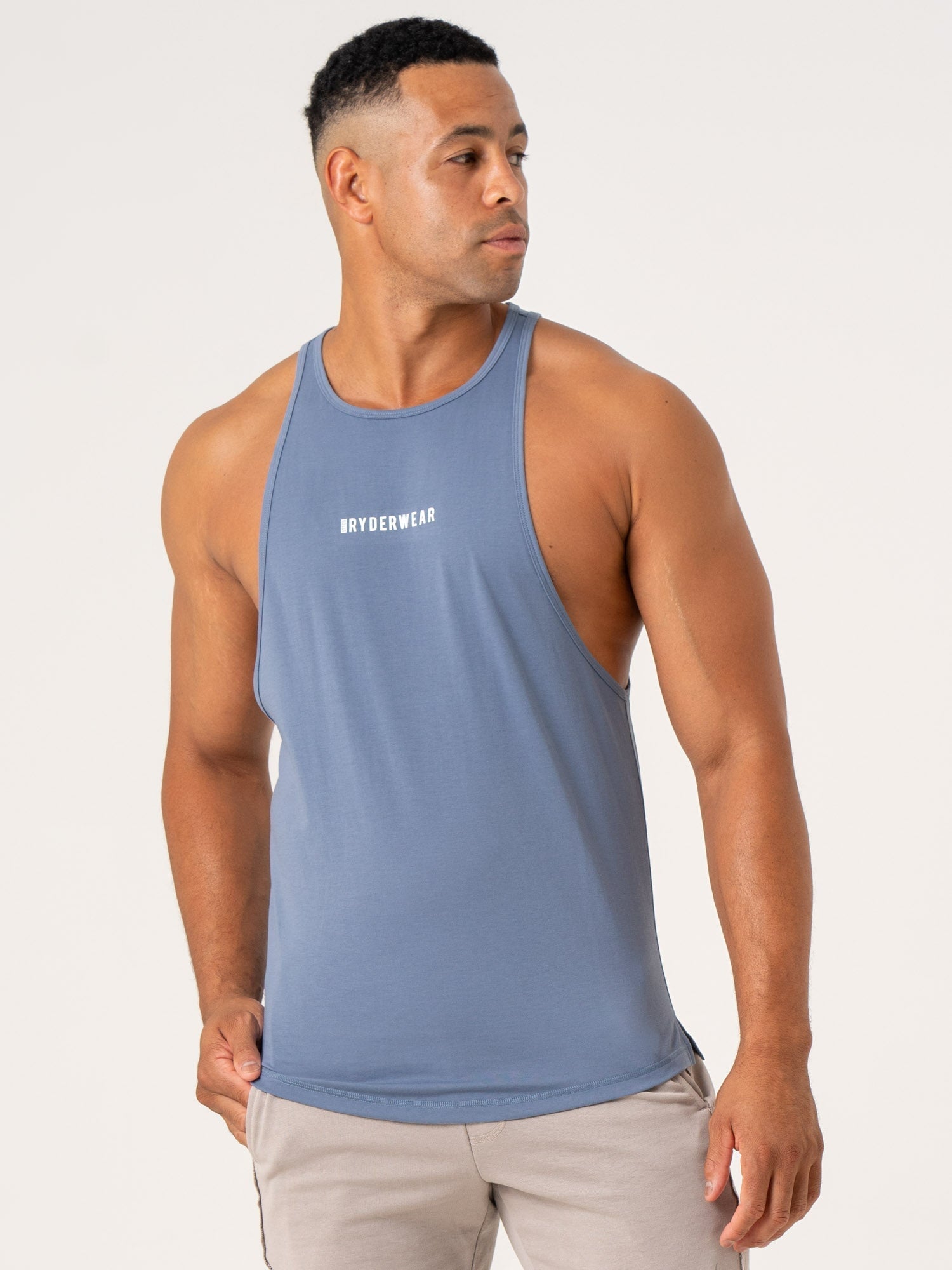 Pursuit Tank - Denim Blue 1 Pursuit Tank - Denim Blue