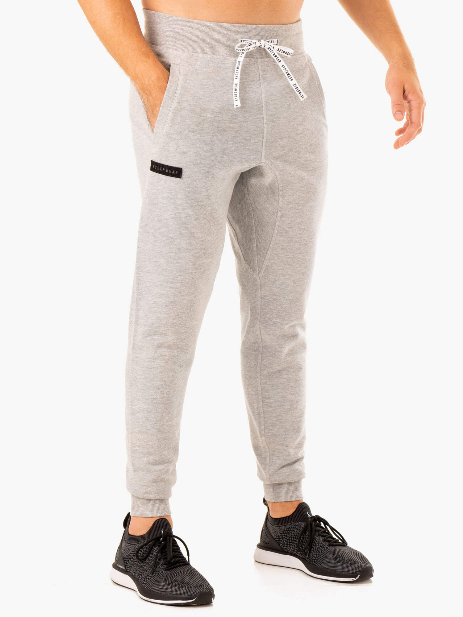 Recharge Tapered Track Pant - Grey Marl 1 Recharge Tapered Track Pant - Grey Marl
