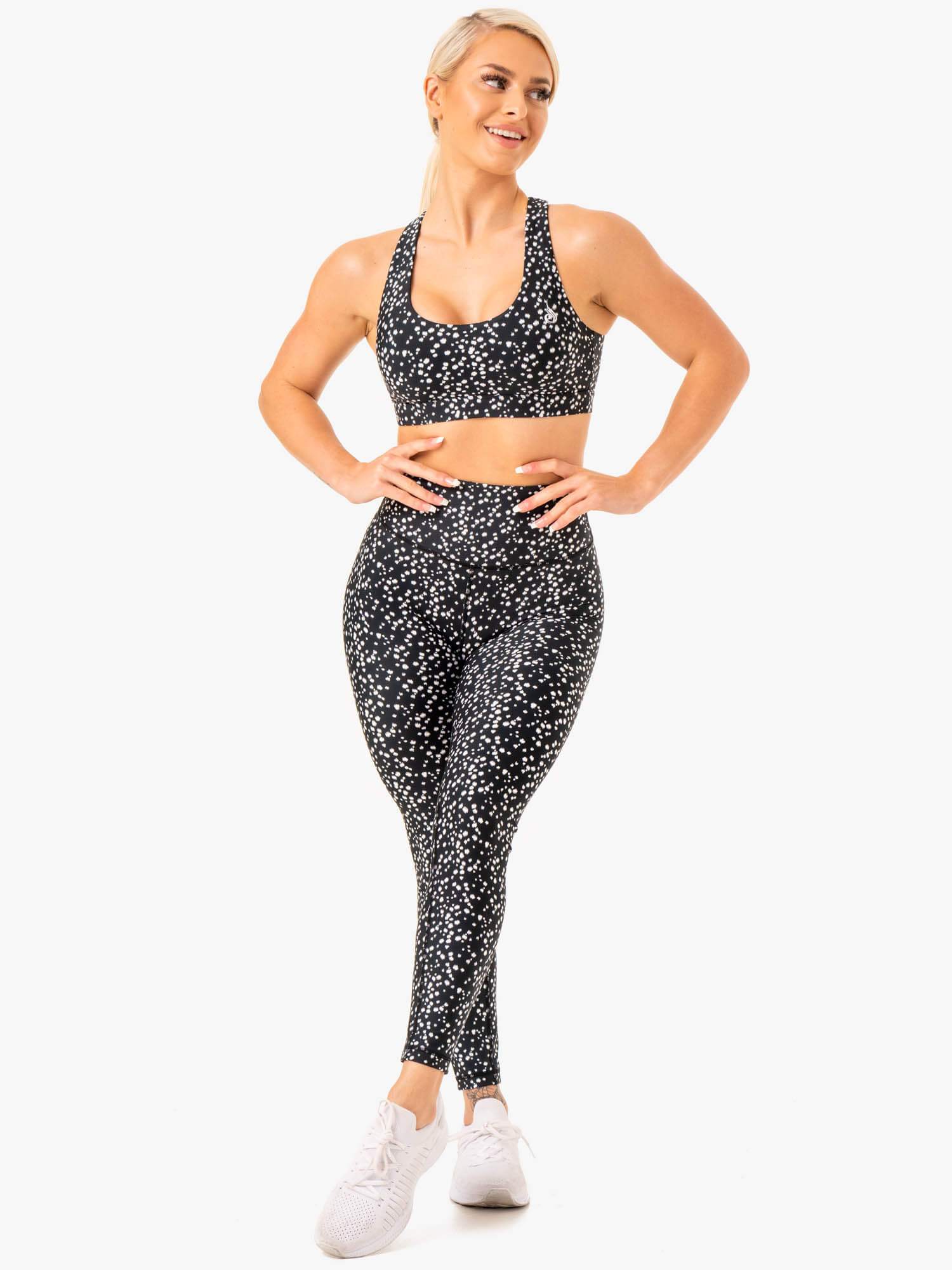 Reform Sports Bra - Black Speckle 5 Reform Sports Bra - Black Speckle