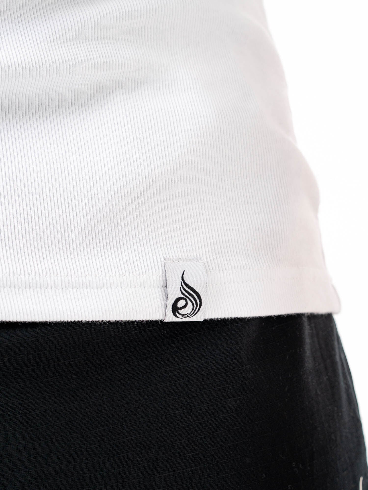 Ribbed Tank - White 4 Ribbed Tank - White