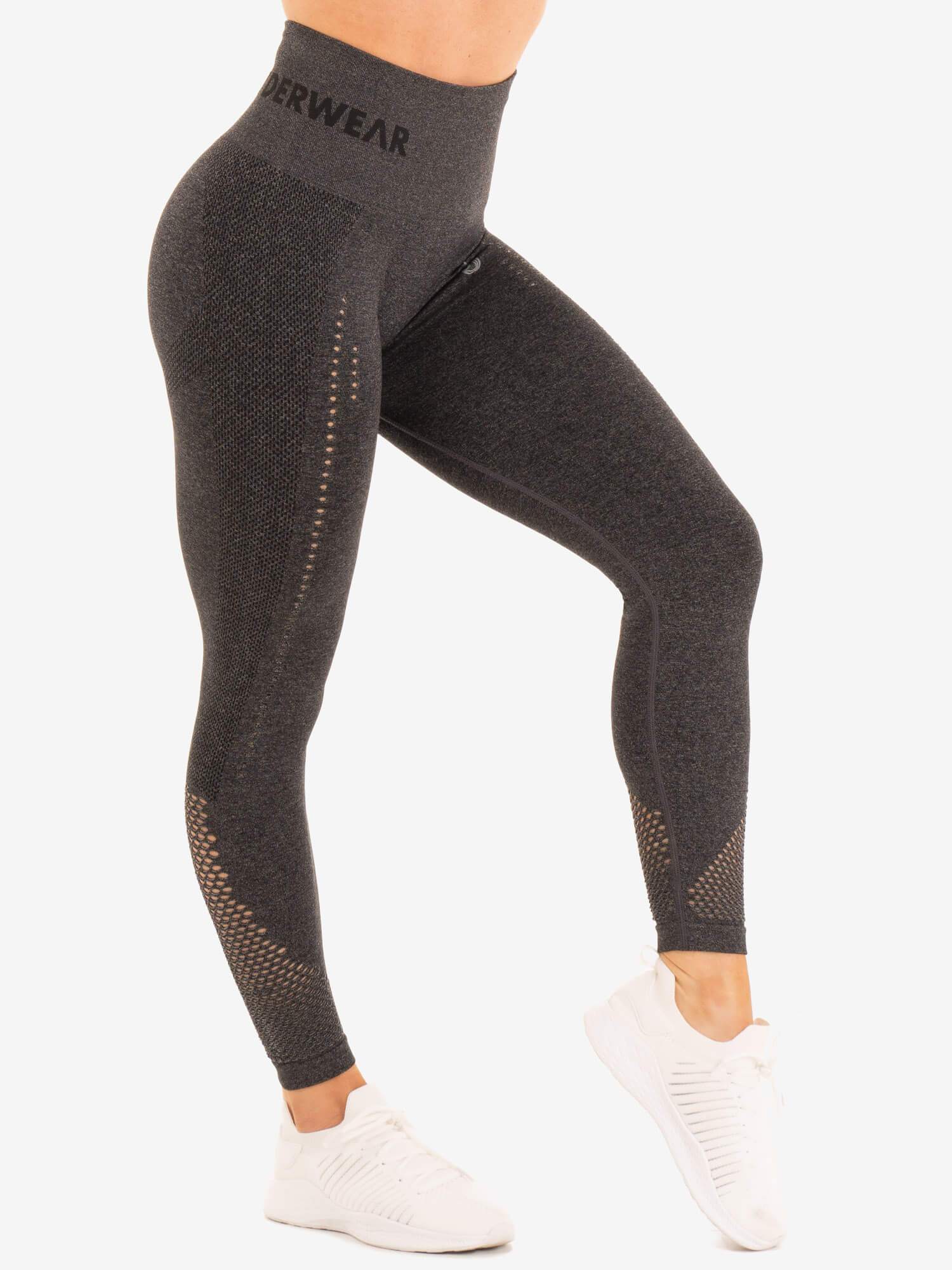 Seamless Staples Leggings - Charcoal Marl 4 Seamless Staples Leggings - Charcoal Marl