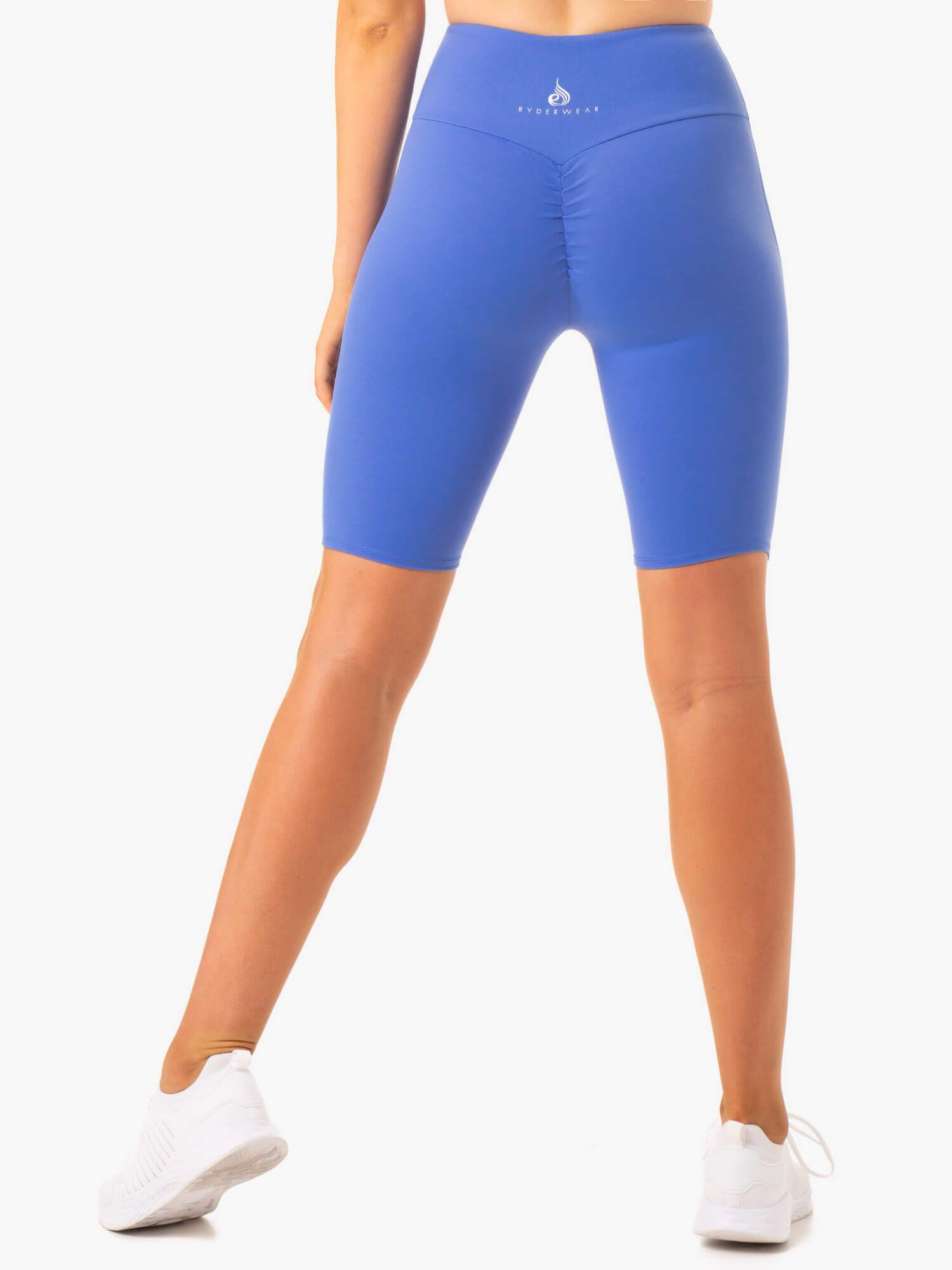 Staples Scrunch Bum Bike Shorts - Iris Blue 2 Staples Scrunch Bum Bike Shorts - Iris Blue