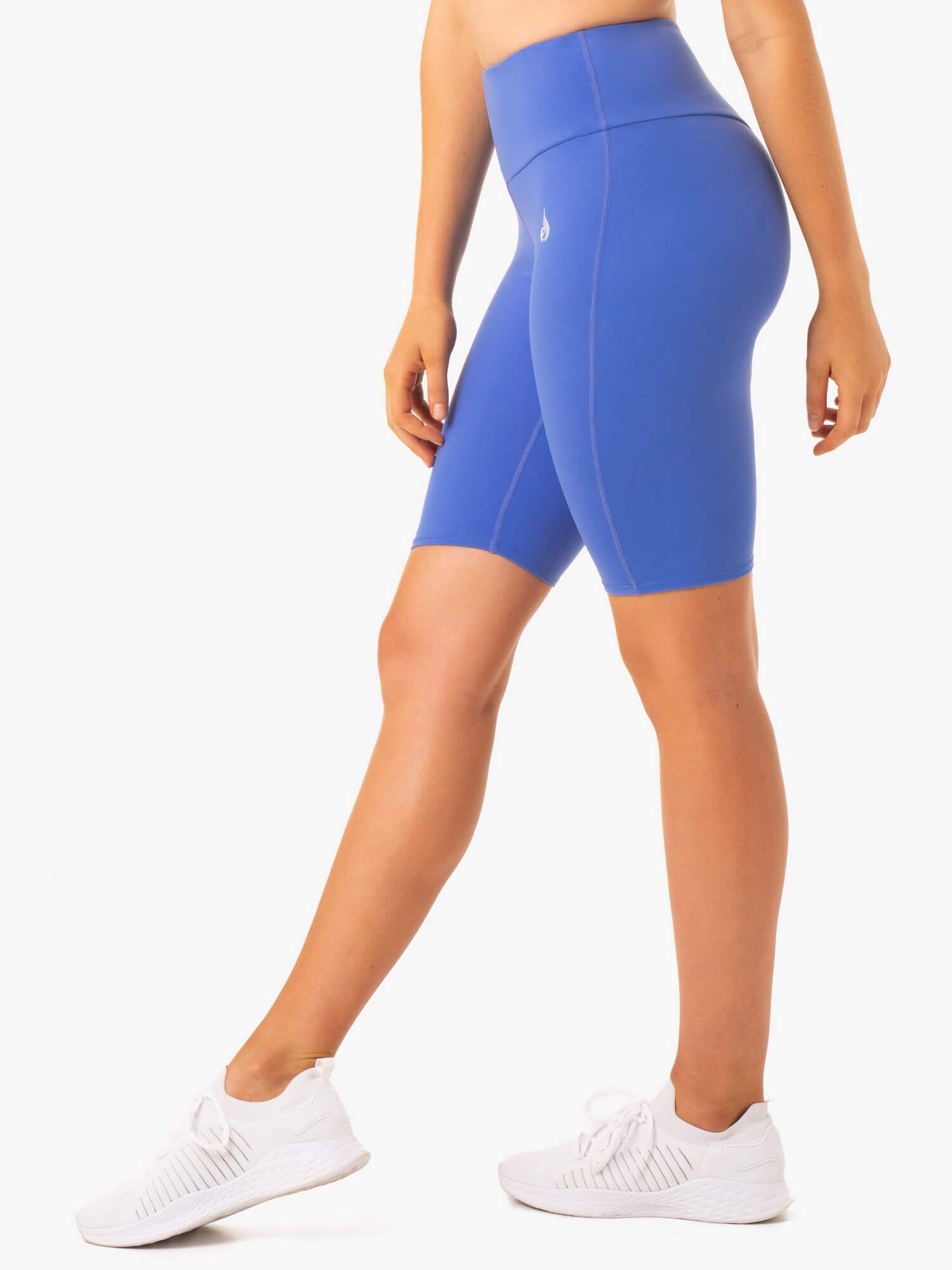 Staples Scrunch Bum Bike Shorts - Iris Blue 3 Staples Scrunch Bum Bike Shorts - Iris Blue