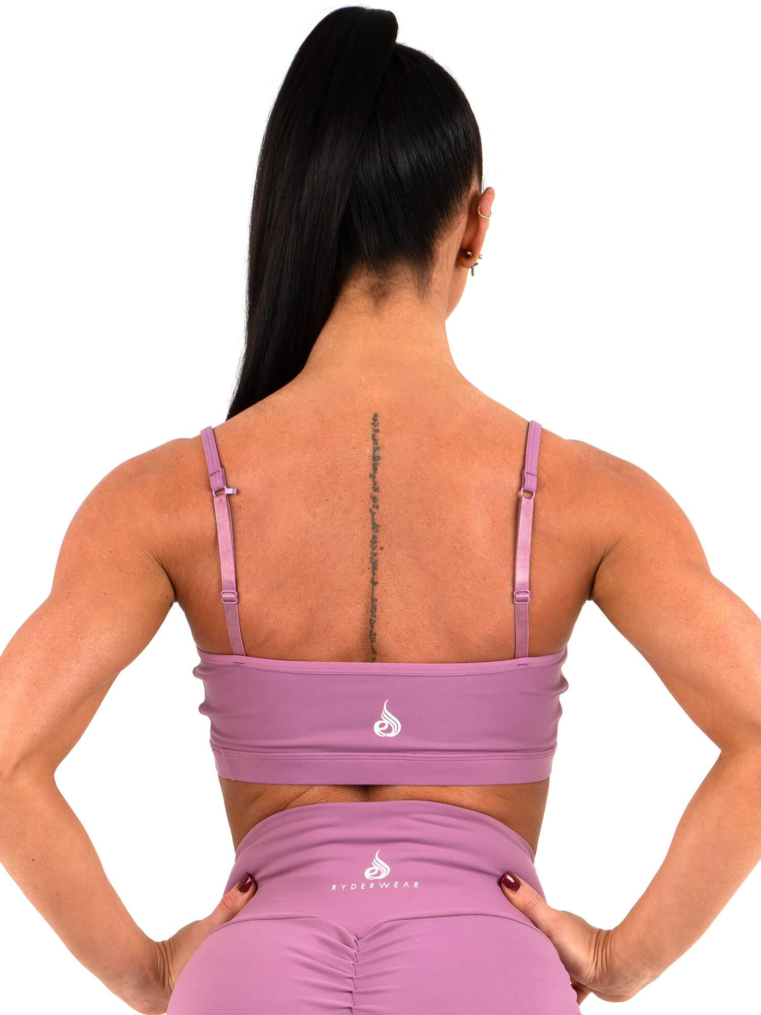 Staples Sports Bra - Purple 2 Staples Sports Bra - Purple