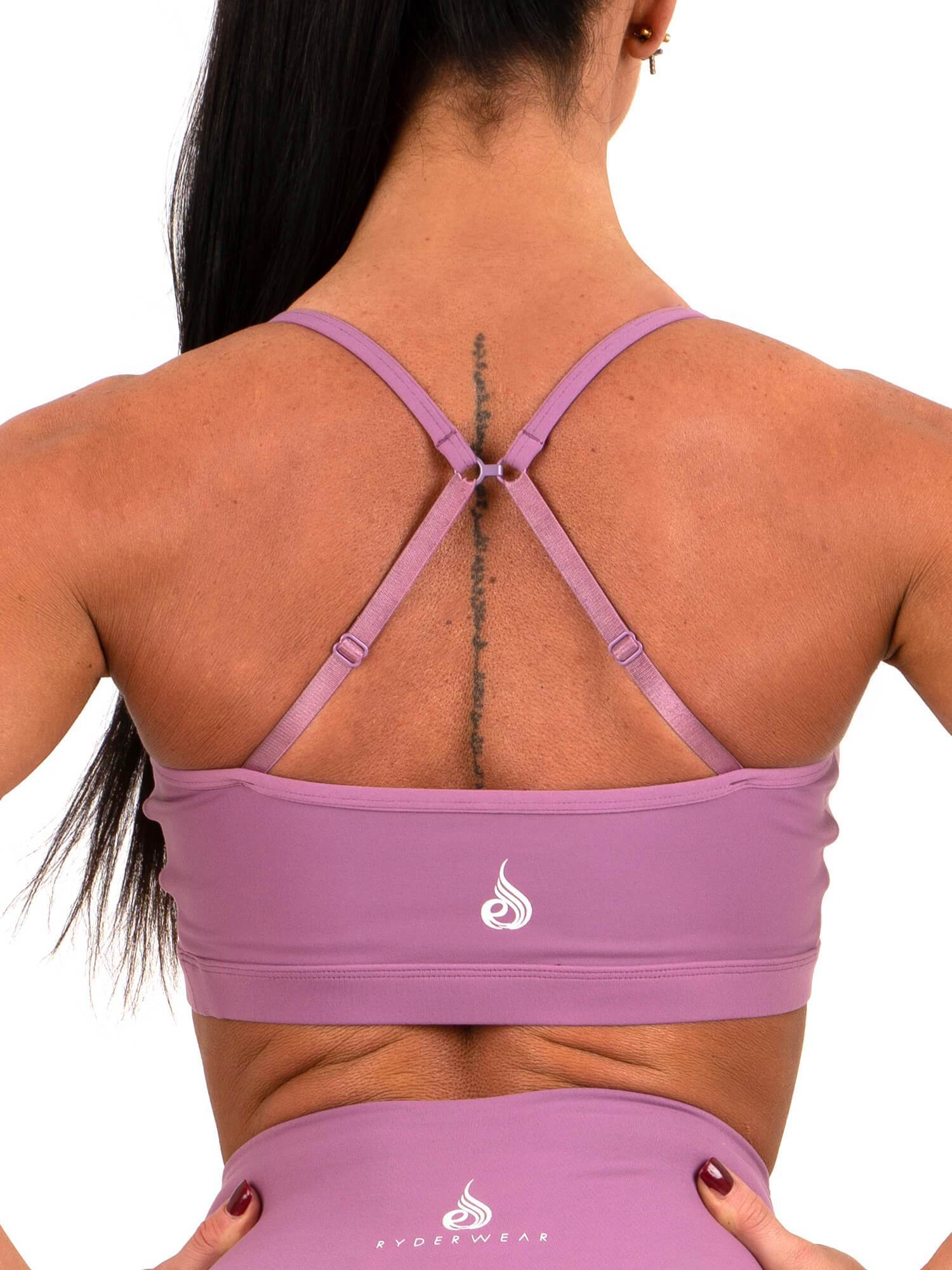Staples Sports Bra - Purple 5 Staples Sports Bra - Purple