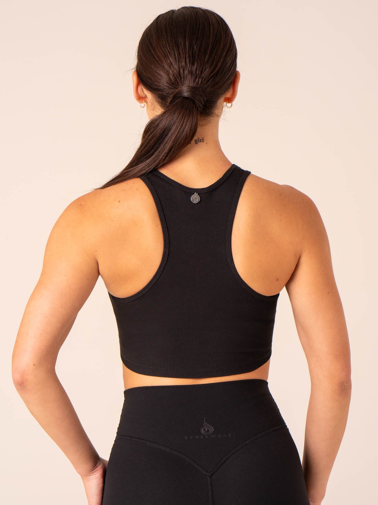 Tempo Rib Tank - Black 2 Tempo Rib Tank - Black