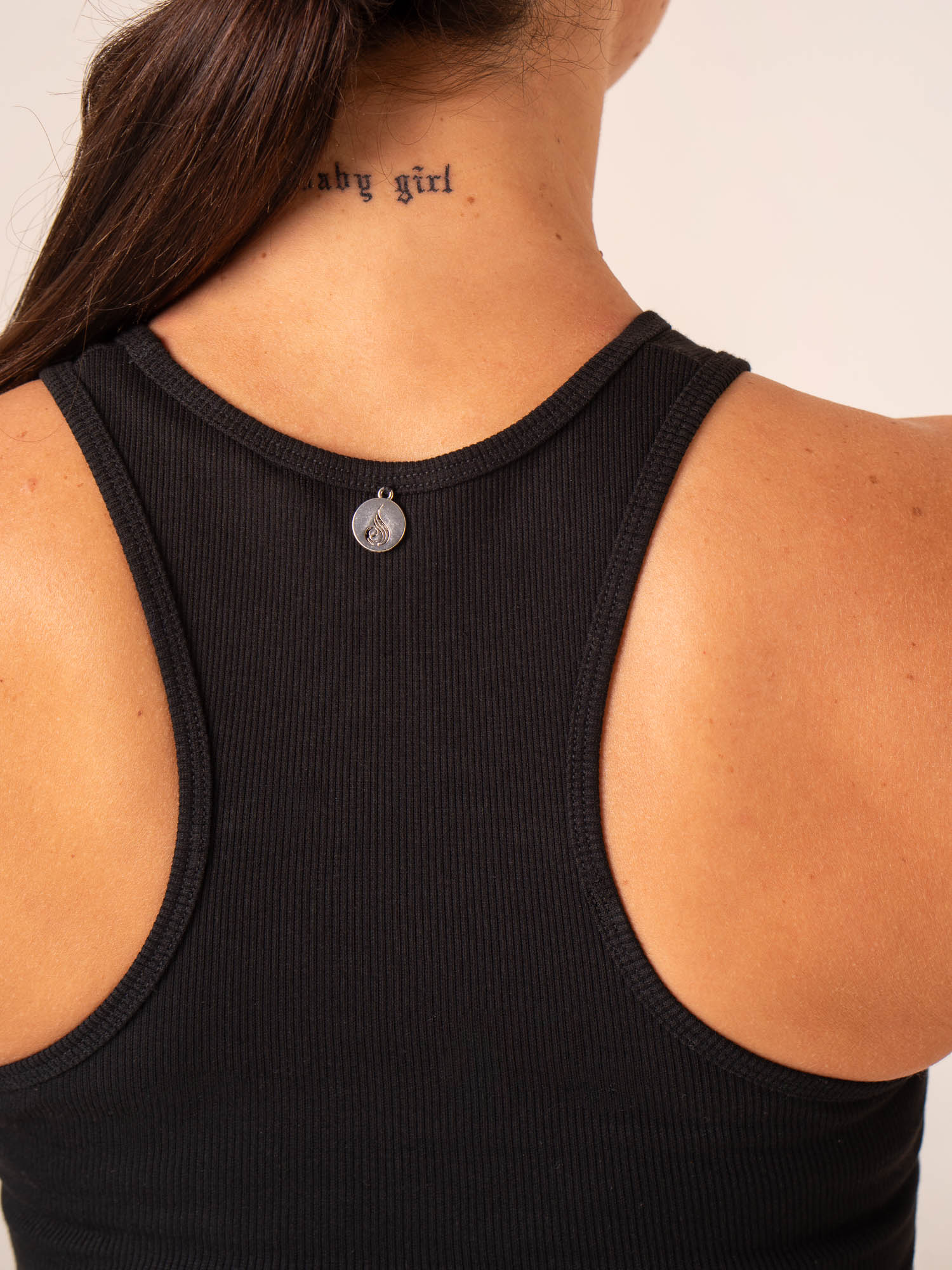 Tempo Rib Tank - Black 4 Tempo Rib Tank - Black