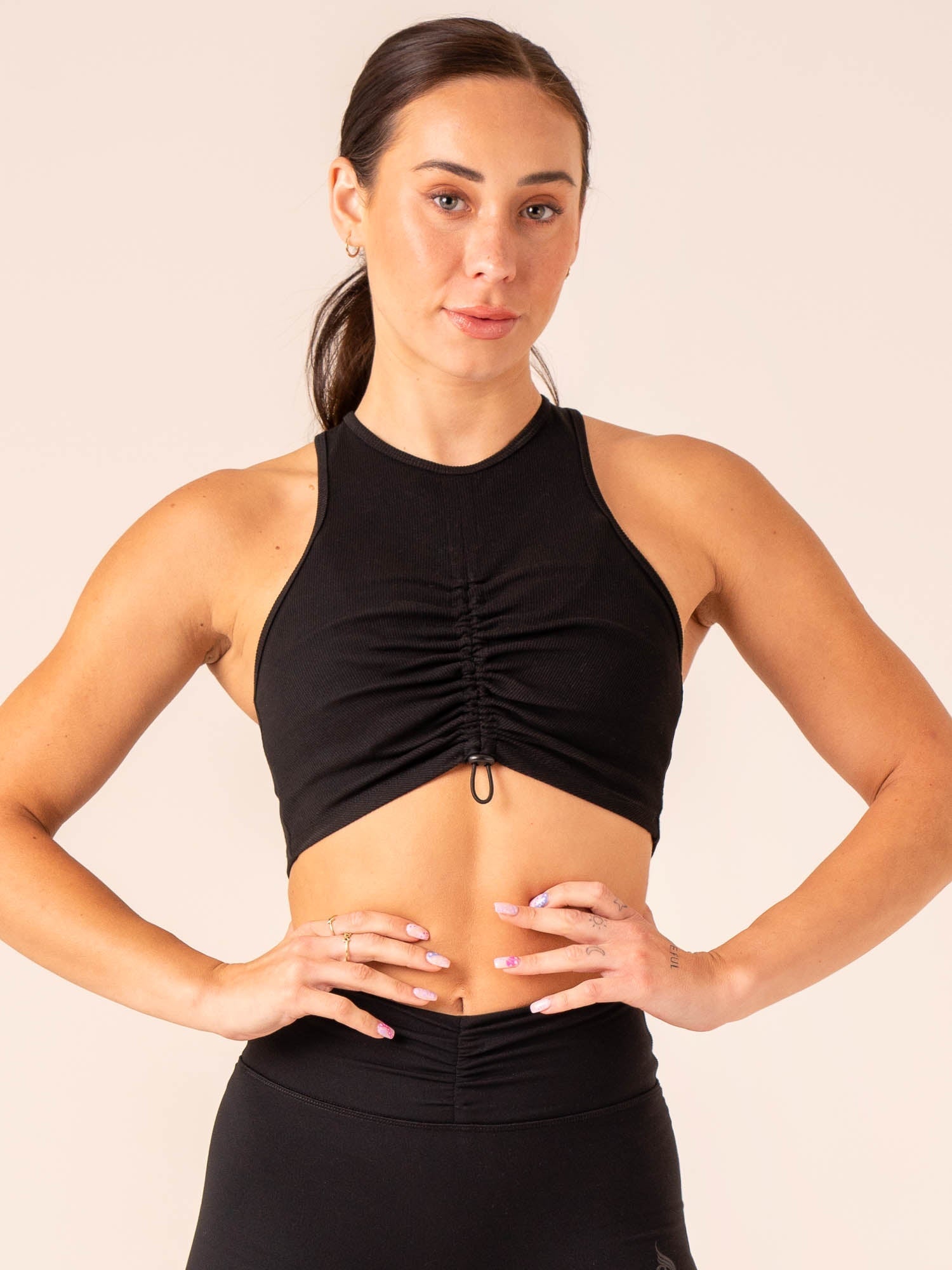 Tempo Rib Tank - Black 5 Tempo Rib Tank - Black