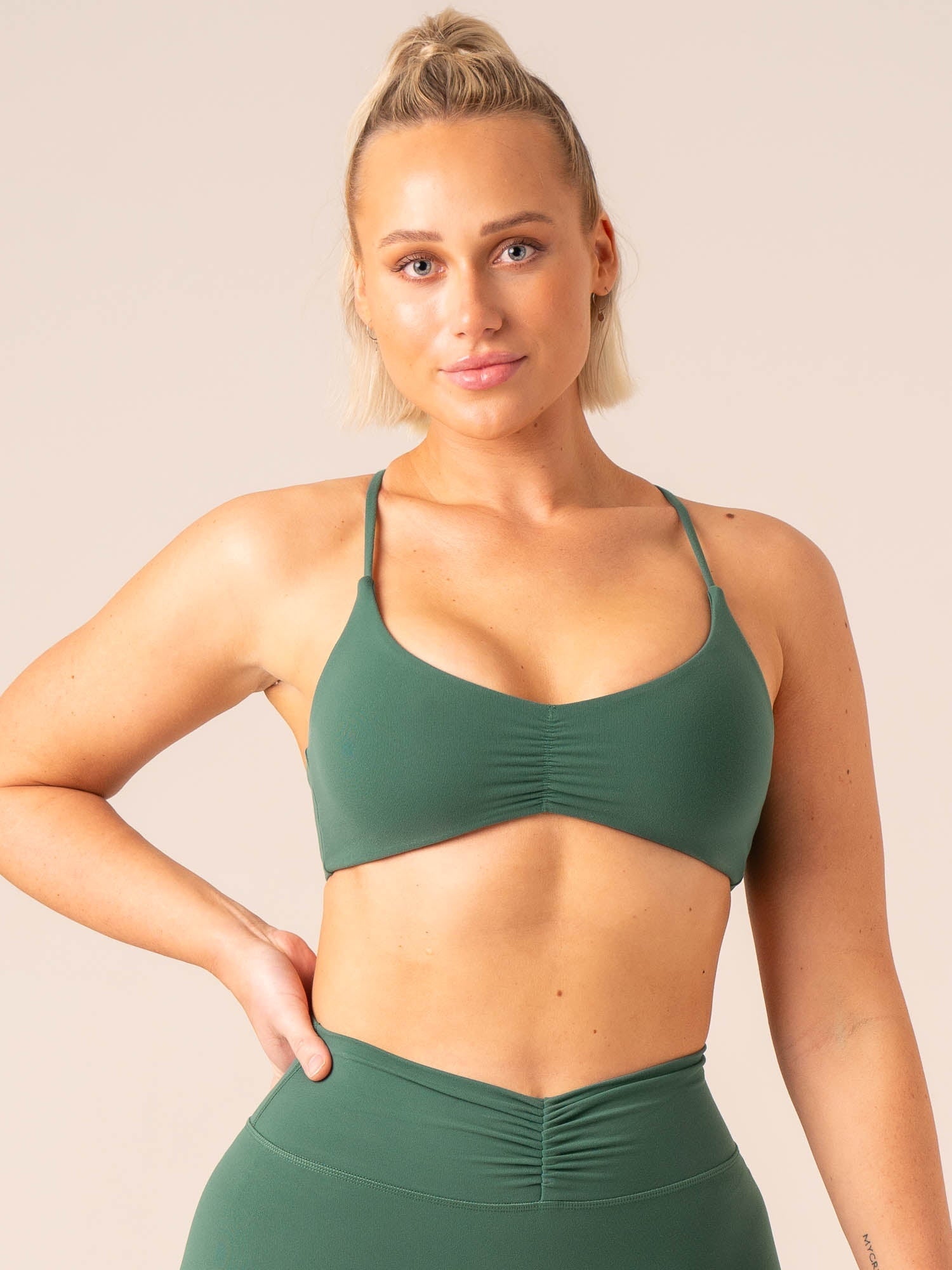 Tempo Sports Bra - College Green 3 Tempo Sports Bra - College Green