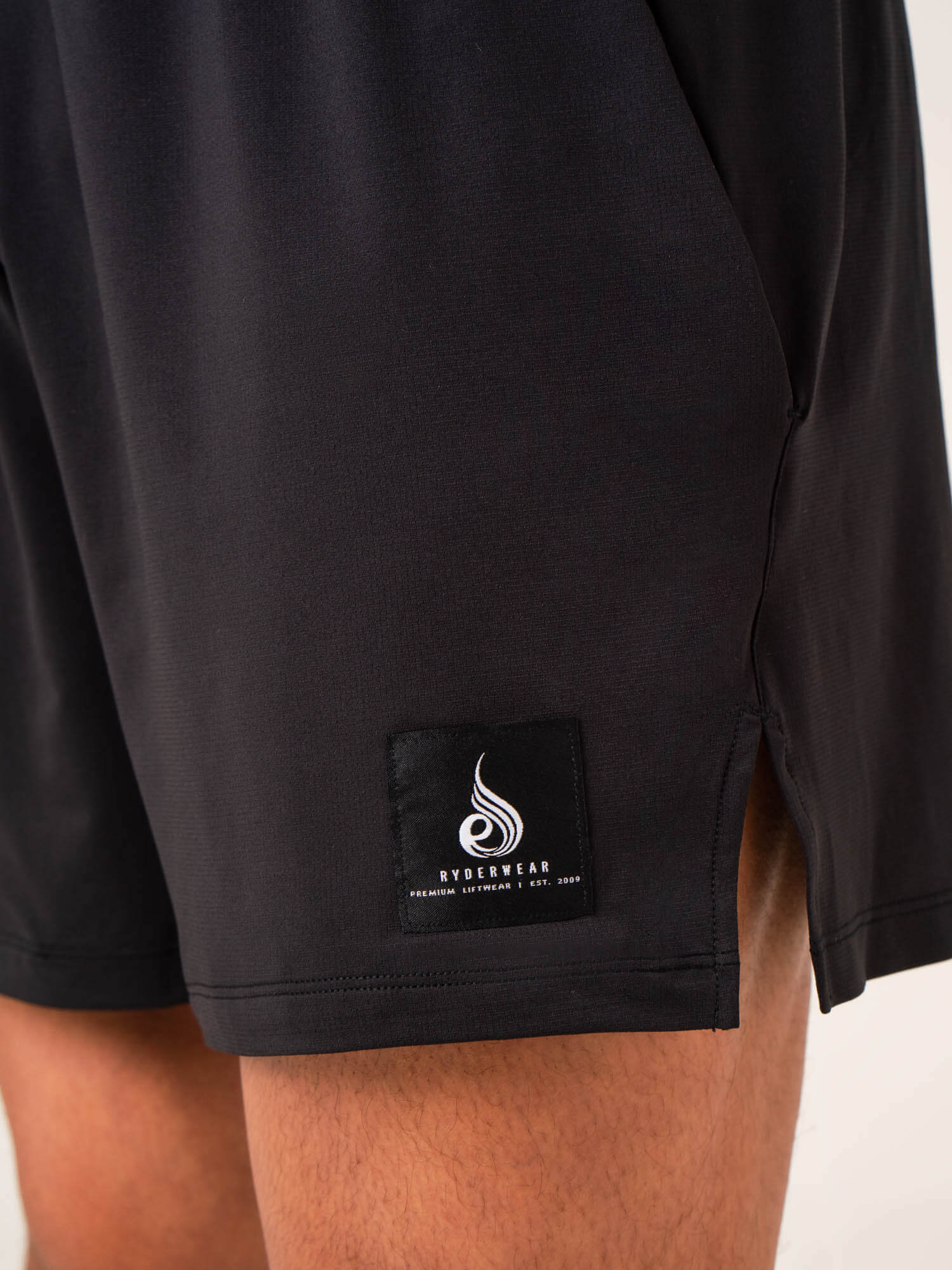Terrain Mesh Gym Shorts - Black 4 Terrain Mesh Gym Shorts - Black