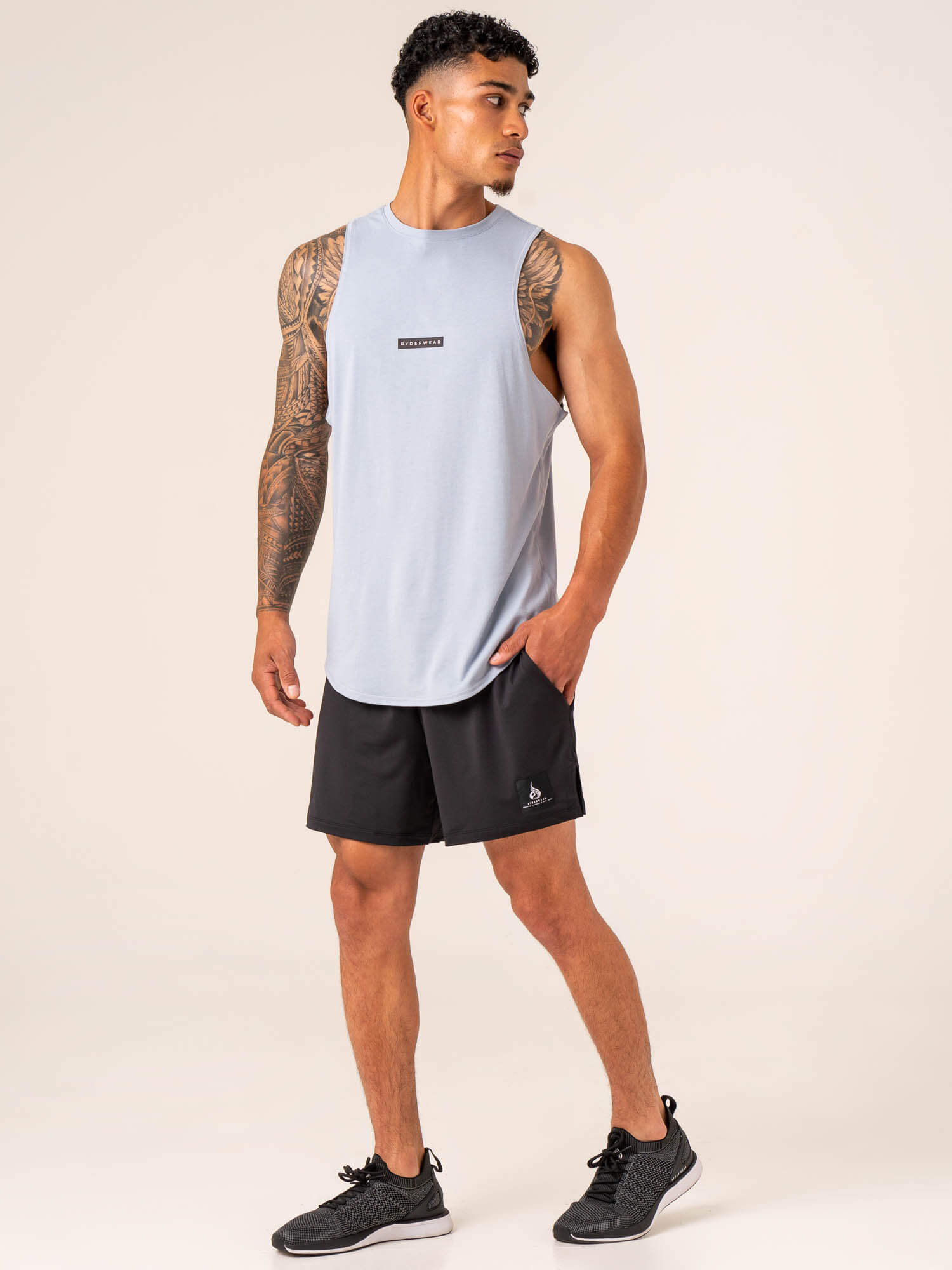 Terrain Mesh Gym Shorts - Black 5 Terrain Mesh Gym Shorts - Black