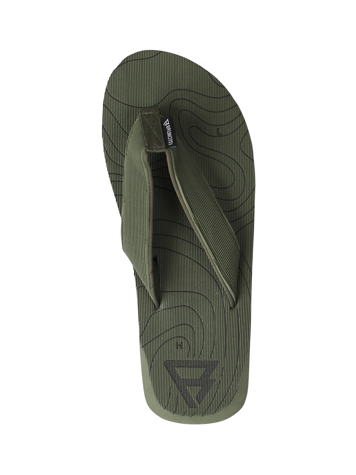Capu Mannu Men Flip Flops | Beetle Green