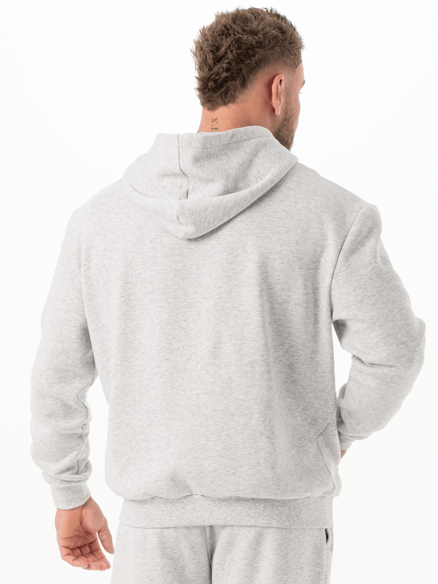 Unisex Hoodie - Snow Marl 2 Unisex Hoodie - Snow Marl