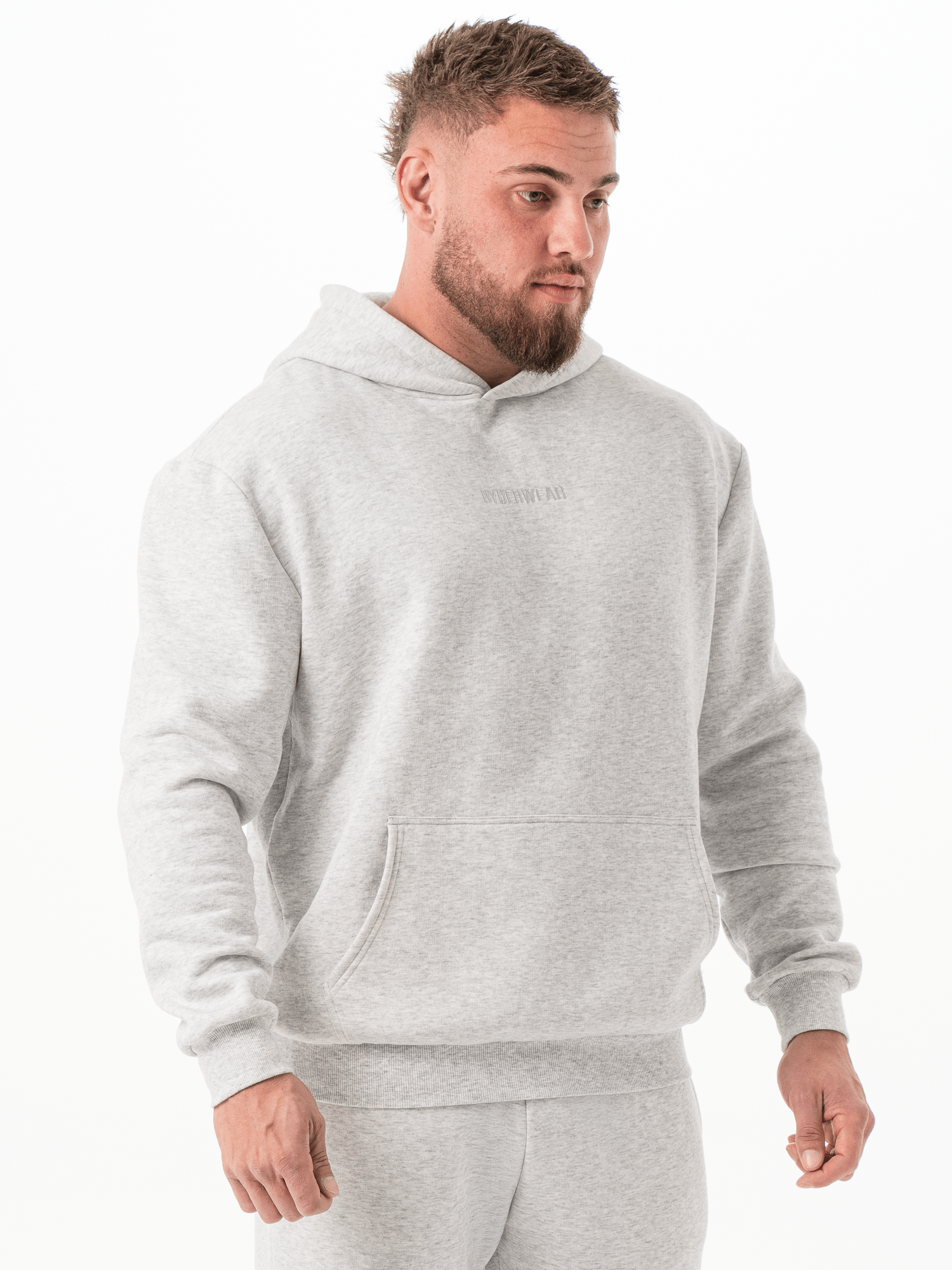 Unisex Hoodie - Snow Marl 3 Unisex Hoodie - Snow Marl