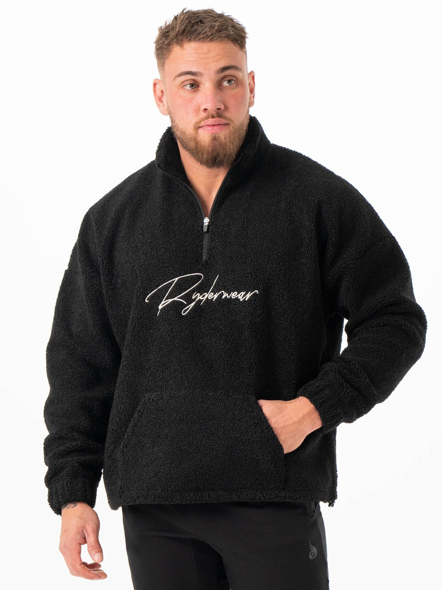 Unisex Teddy Jumper - Black