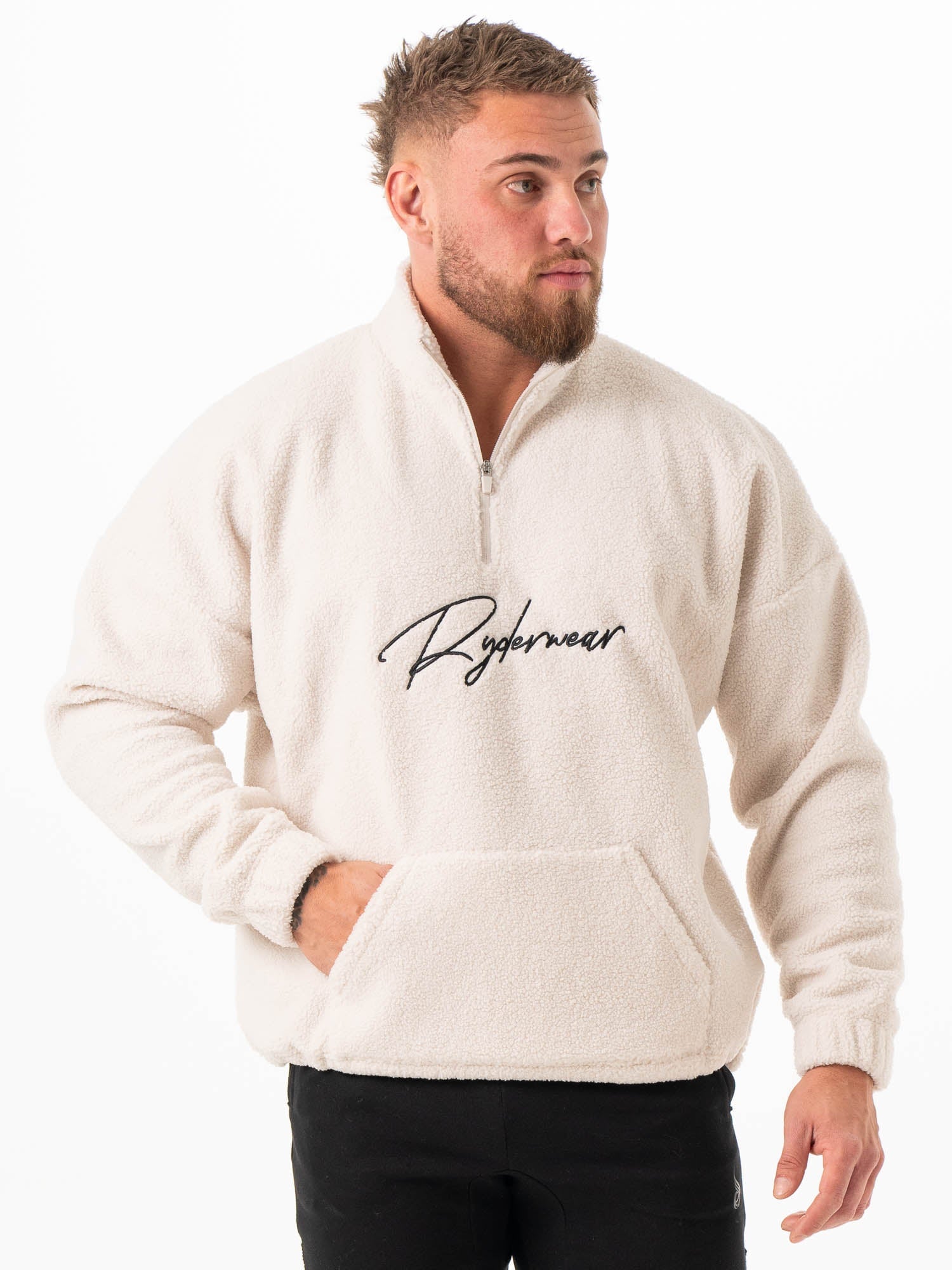 Unisex Teddy Jumper - Bone 1 Unisex Teddy Jumper - Bone