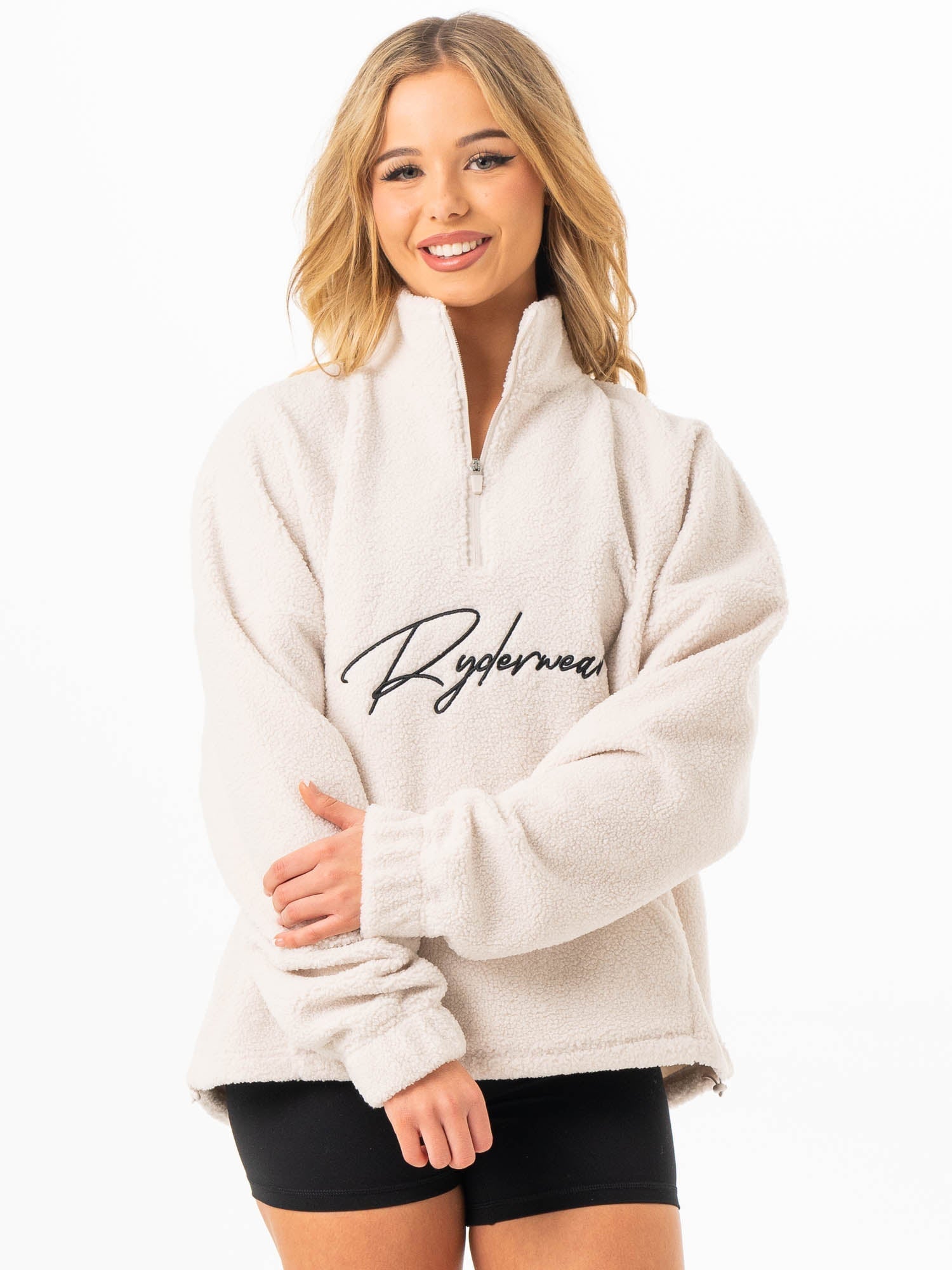 Unisex Teddy Jumper - Bone