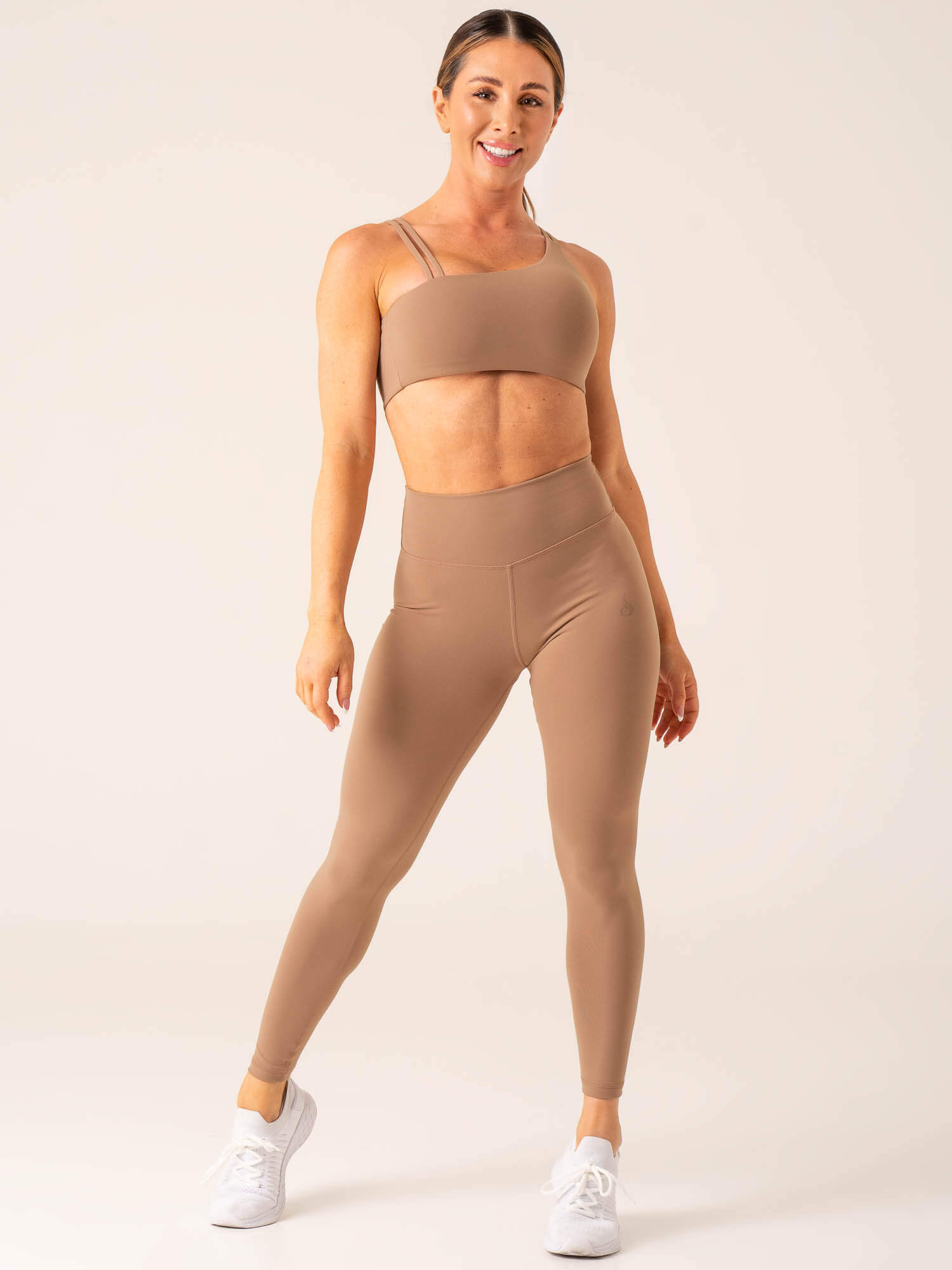 Unstoppable High Waisted Scrunch Leggings - Mocha 5 Unstoppable High Waisted Scrunch Leggings - Mocha